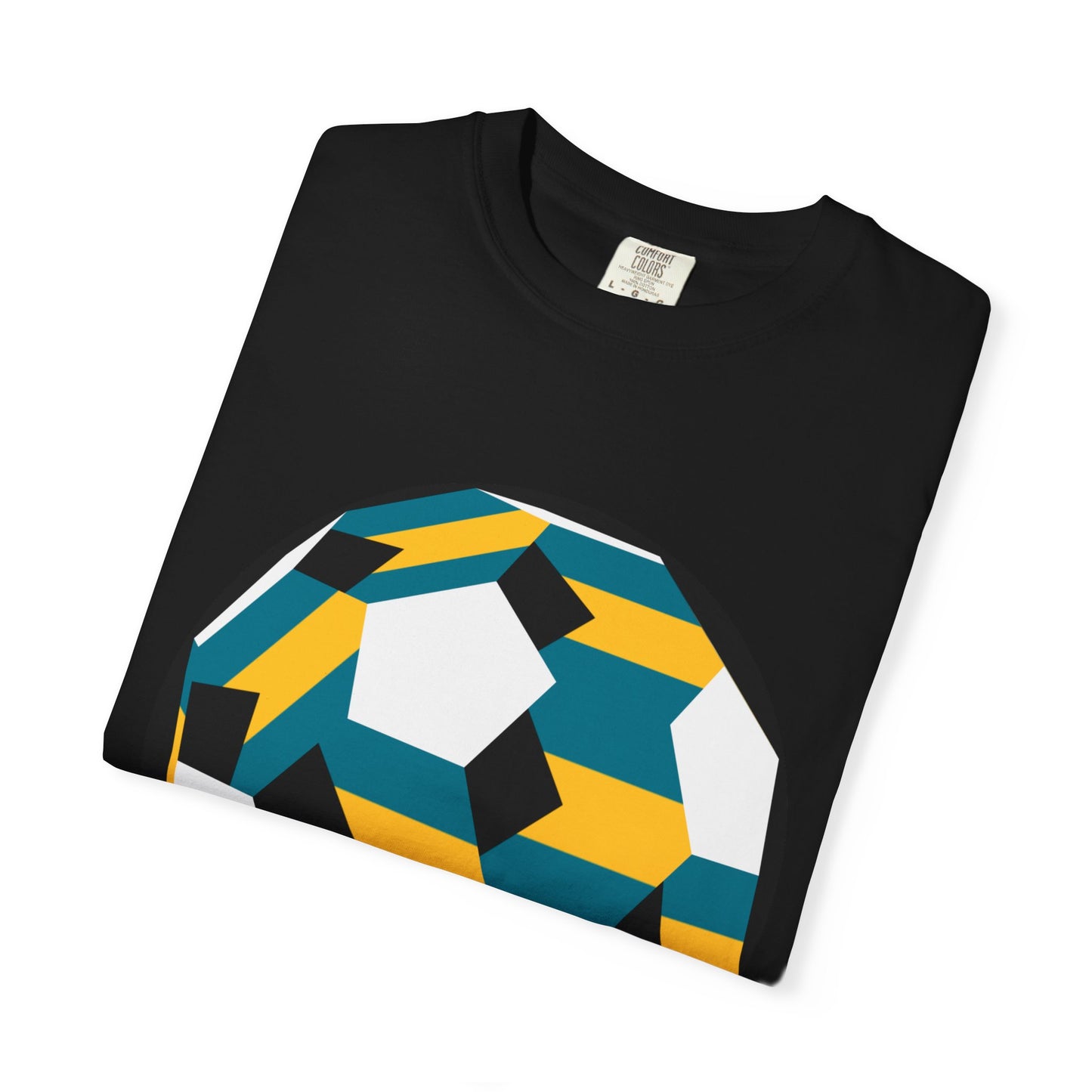 Bahamas Fan Specialty Soccer Ball Design T Shirt