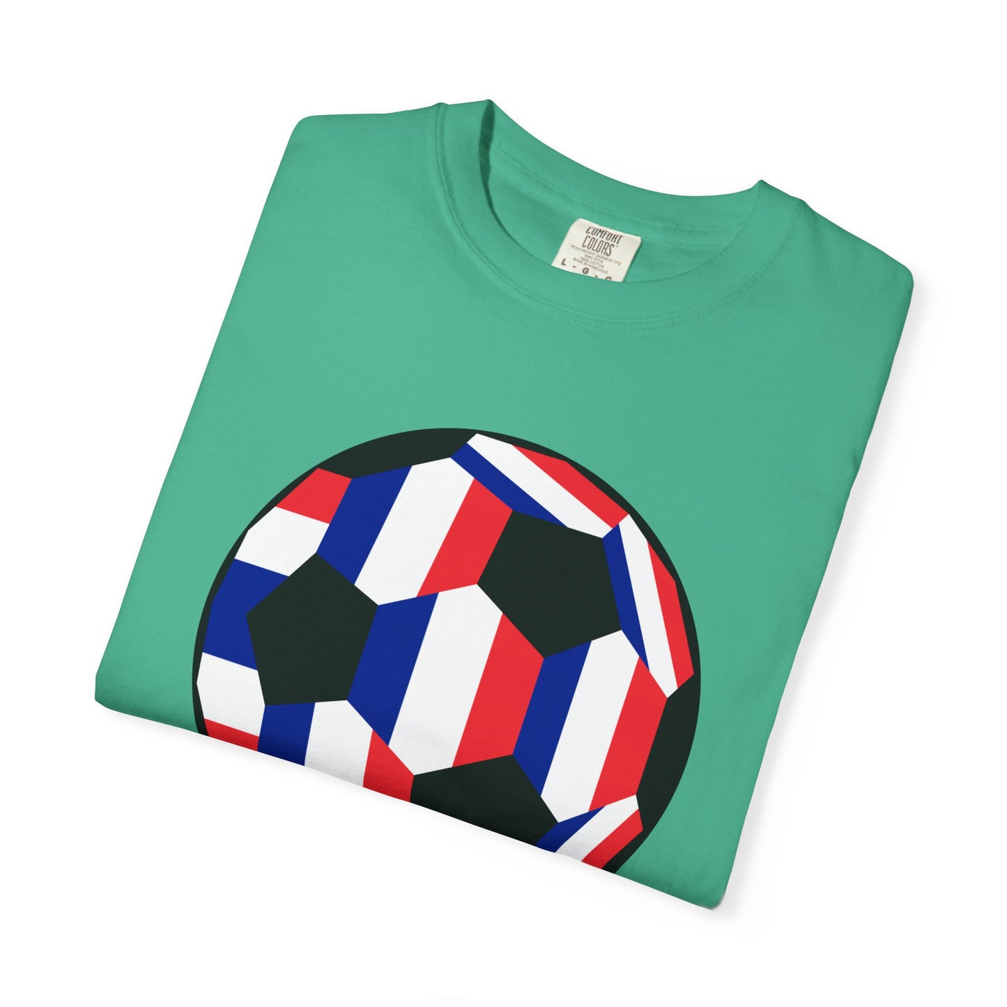 FRANÇAIS Fan Specialty Soccer Ball Design T Shirt