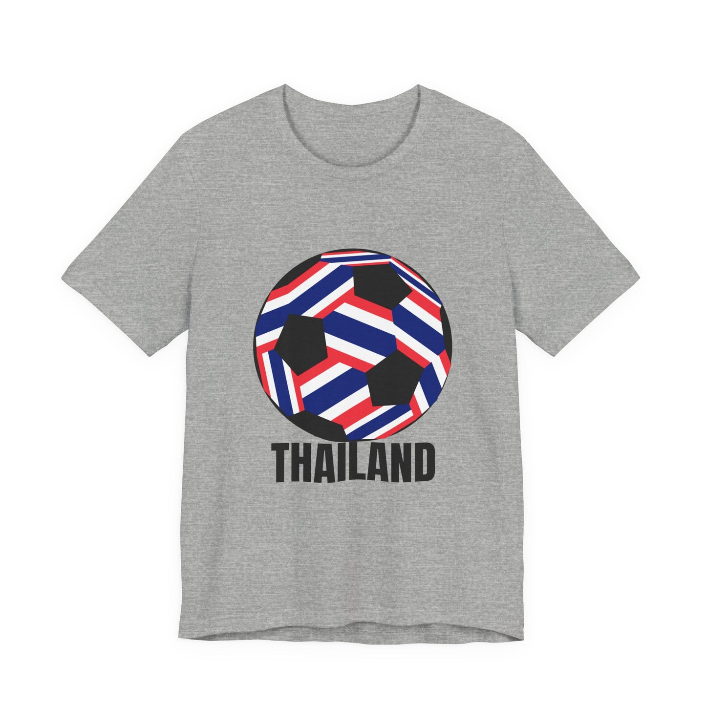 Thailand Fan Specialty Soccer Ball Design T Shirt