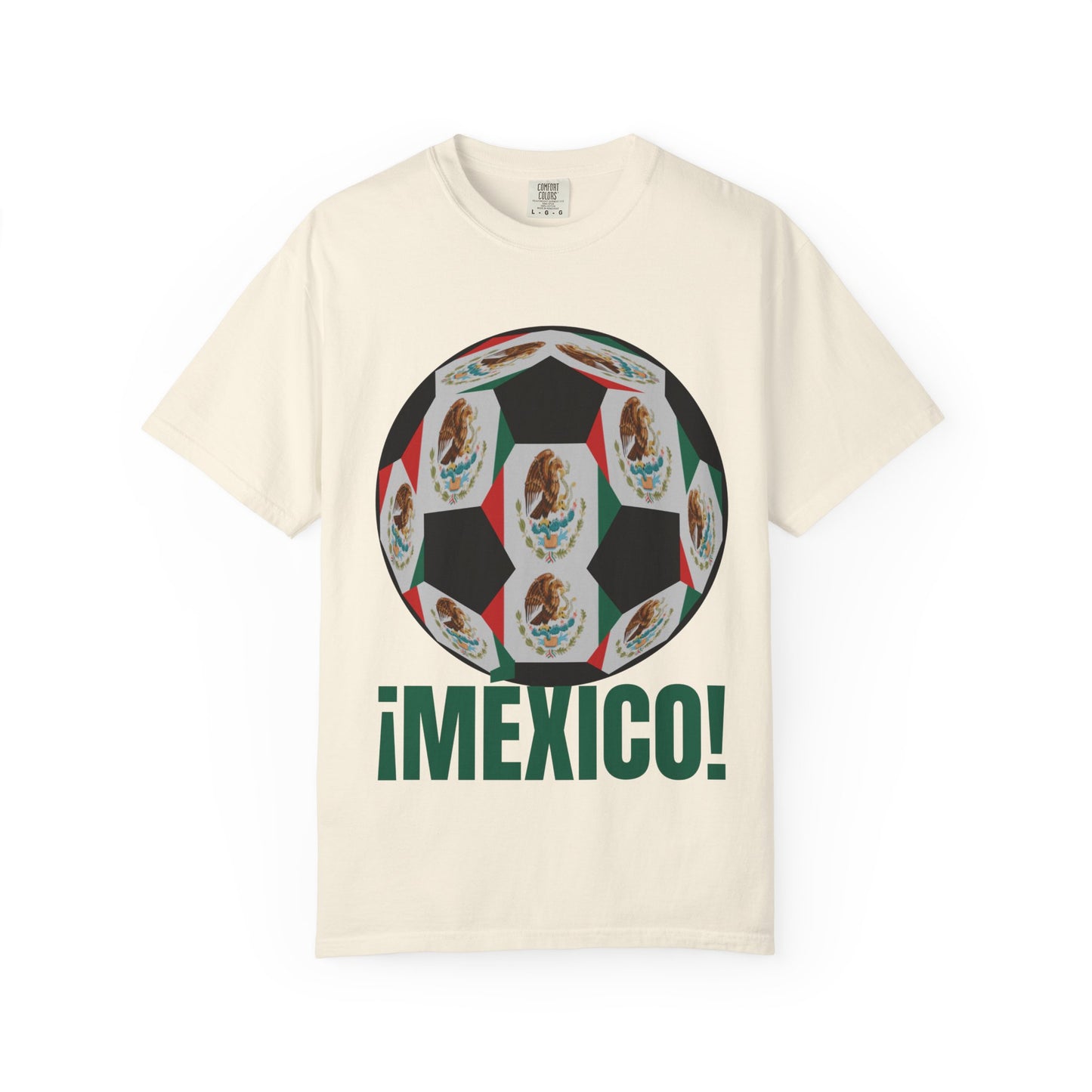 ¡MEXICO!  Fan Specialty Soccer Ball Design T Shirt