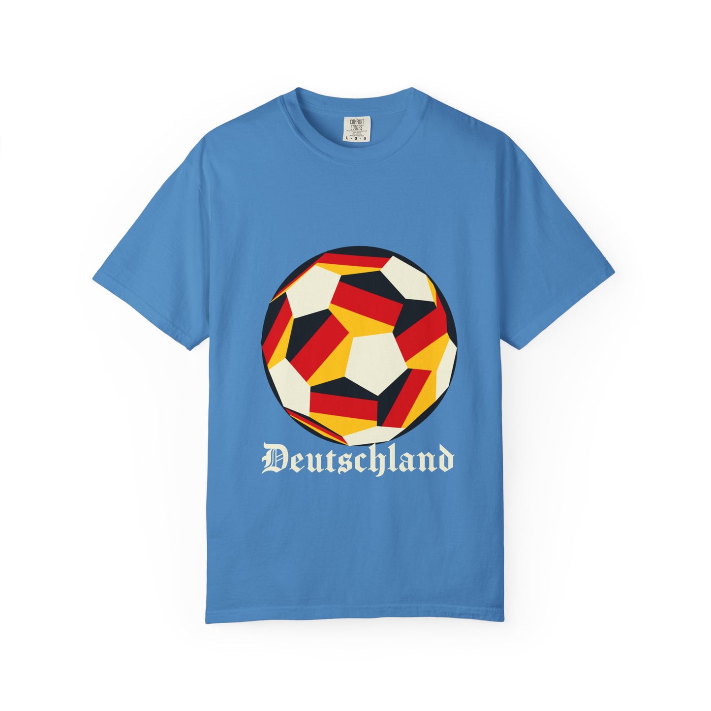 Deutschland Fan Specialty Soccer Ball Design T Shirt