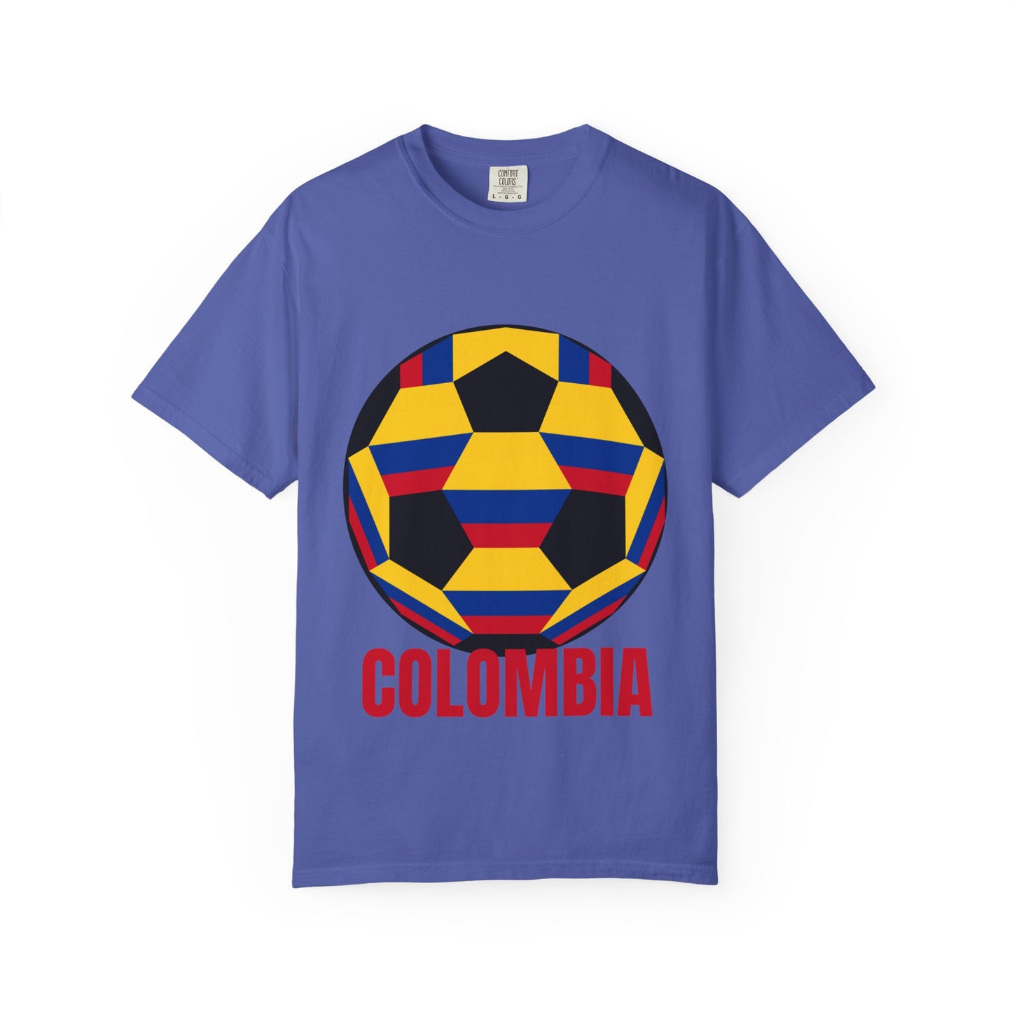 Columbia Fan Specialty Soccer Ball Design T Shirt