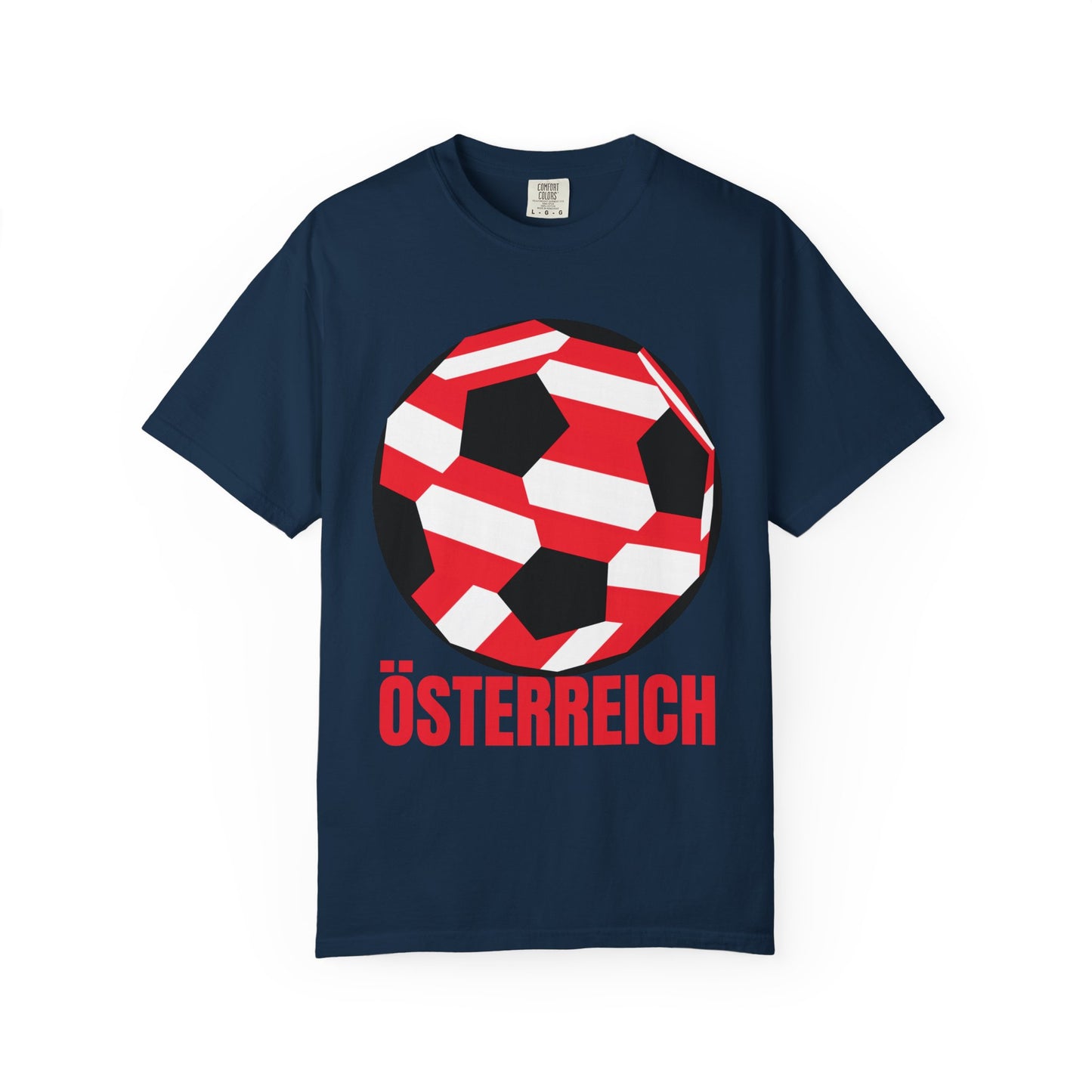 Austria Fußball T-Shirt – Österreich Soccer Ball Graphic Tee