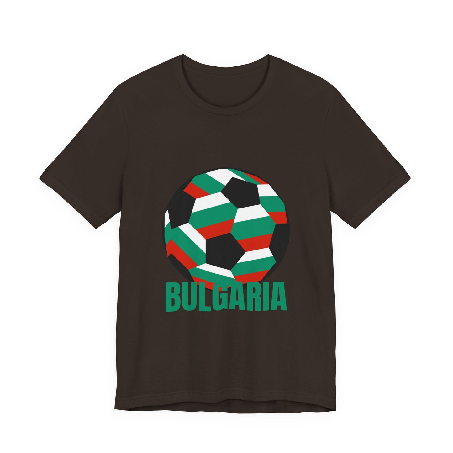 Bulgaria Fan Specialty Soccer Ball Design T Shirt