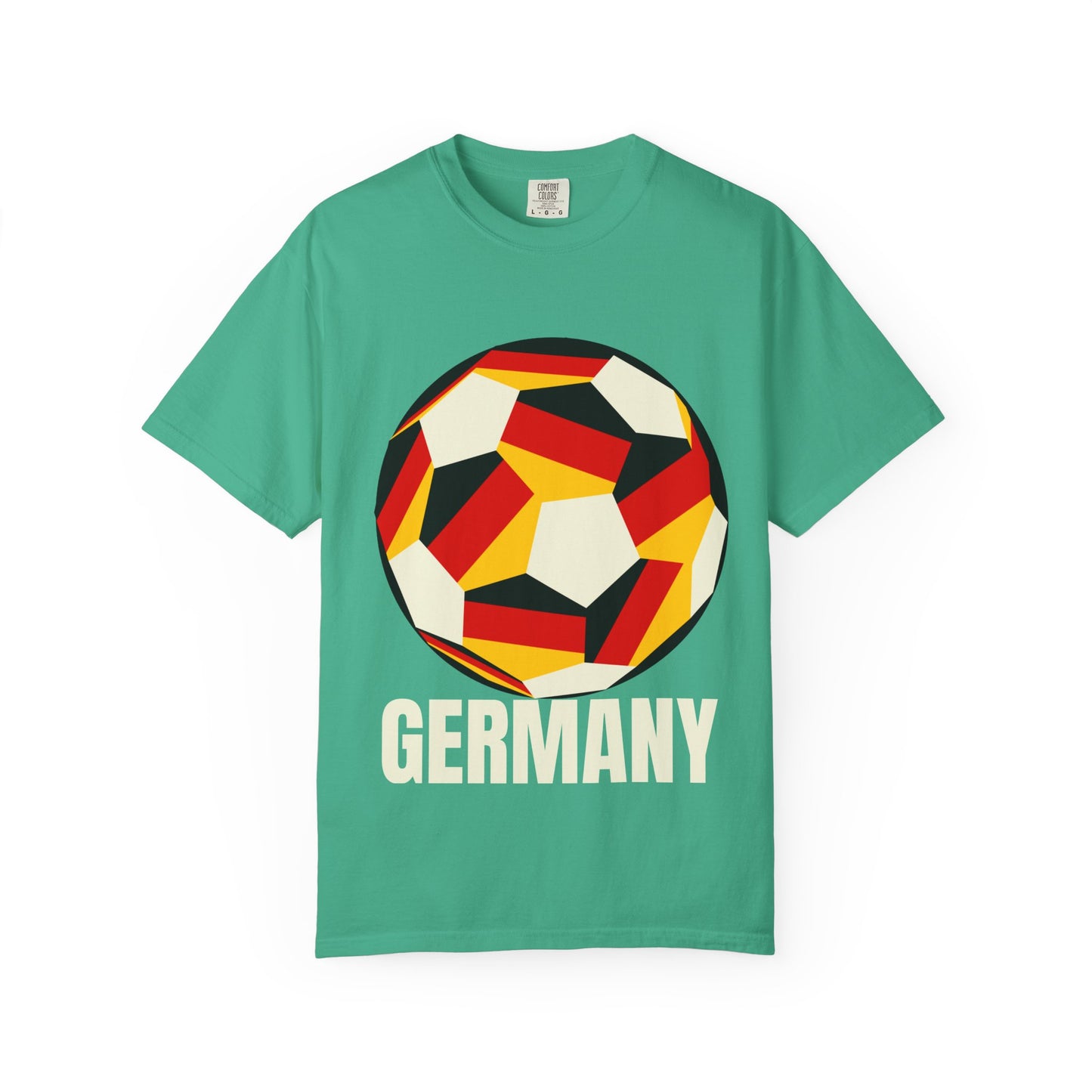 Germany Fan Specialty Soccer Ball Design T Shirt