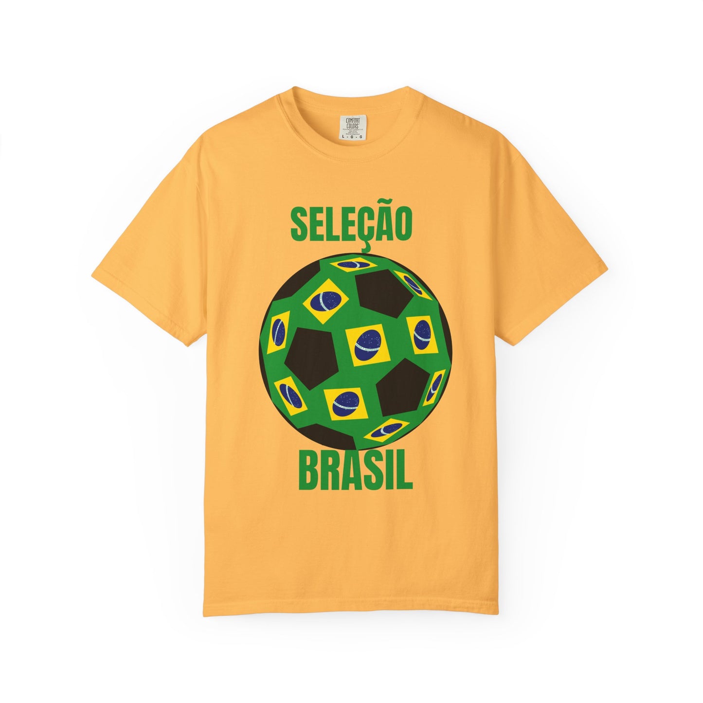 SELEÇÃO BRASIL  Fan Specialty Soccer Ball Design T Shirt