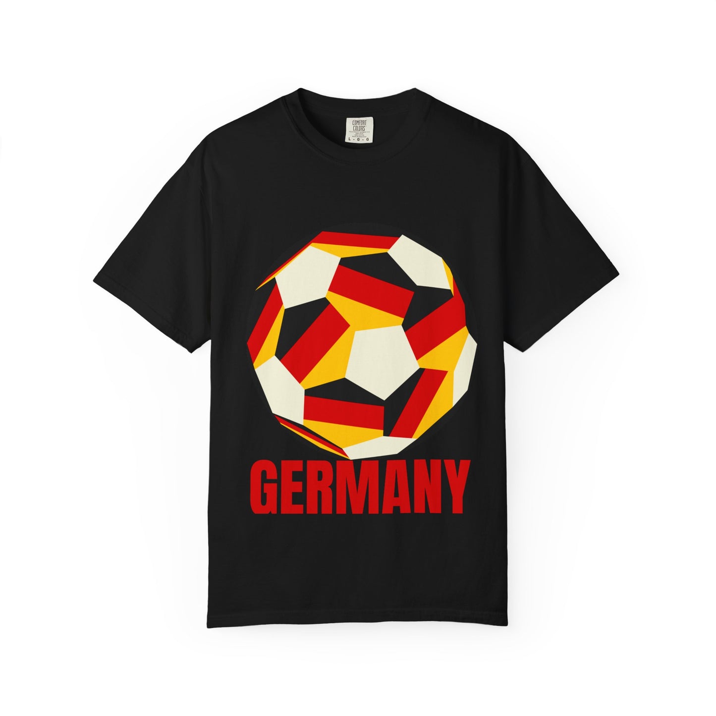 Germany Fan Specialty Soccer Ball Design T Shirt