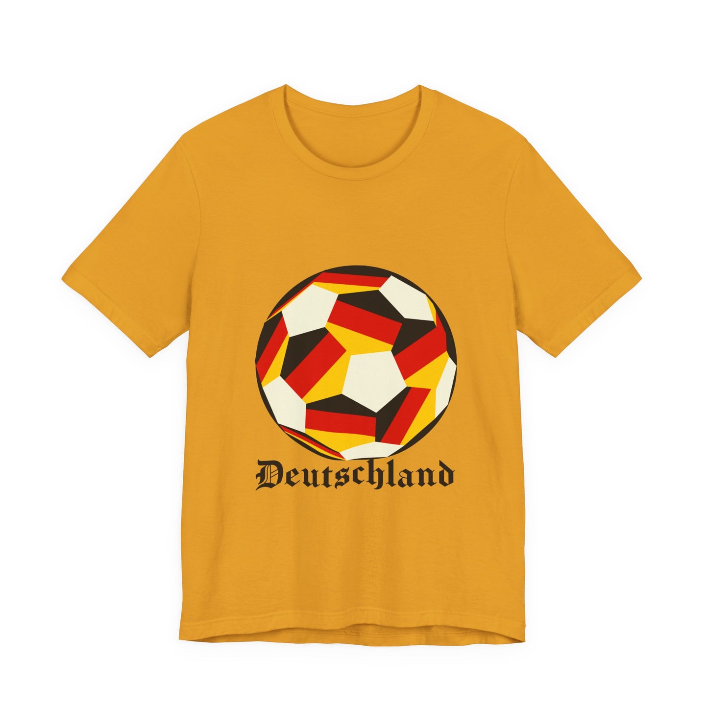 Deutschland Fan Specialty Soccer Ball Design T Shirt