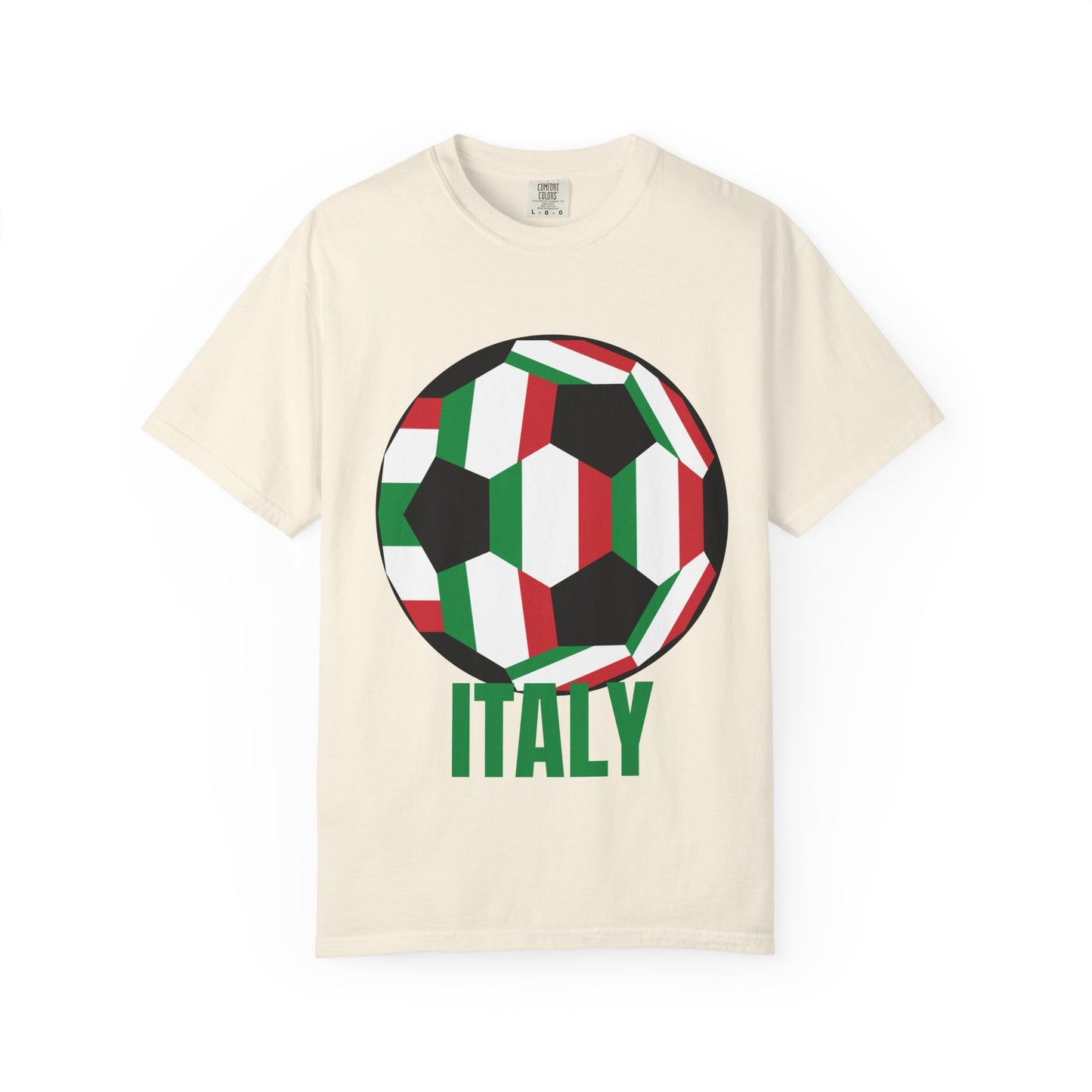 Italy Soccer Tee — Italian Flag Football Shirt
