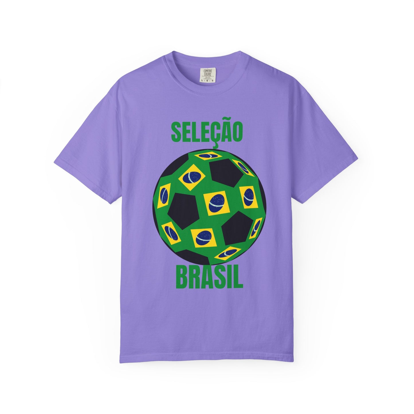 SELEÇÃO BRASIL  Fan Specialty Soccer Ball Design T Shirt