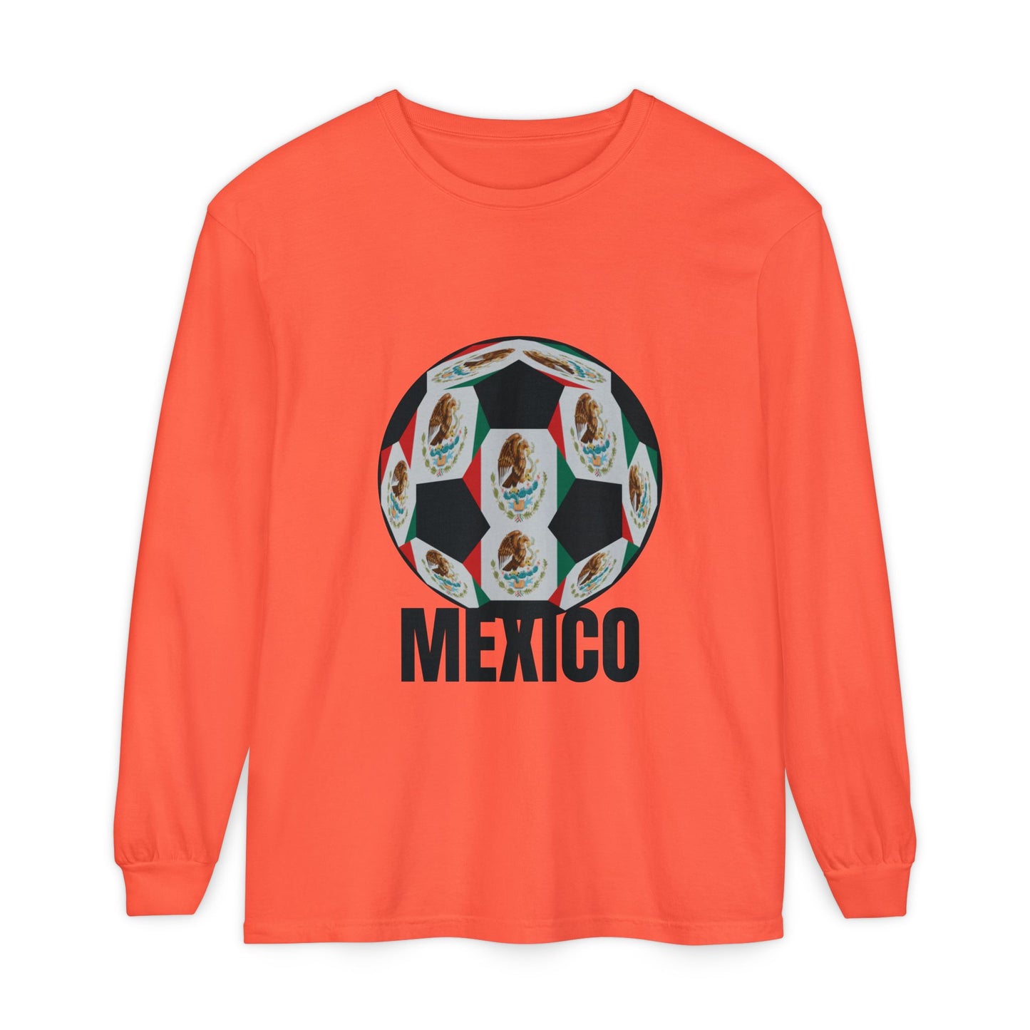 Fan Specialty Soccer Ball Design  Long Sleeve T-Shirt