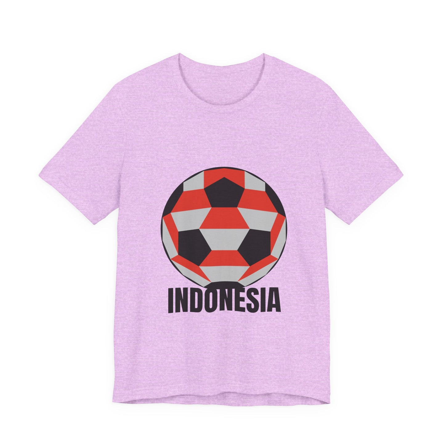 Indonesia Fan Specialty Soccer Ball Design T Shirt