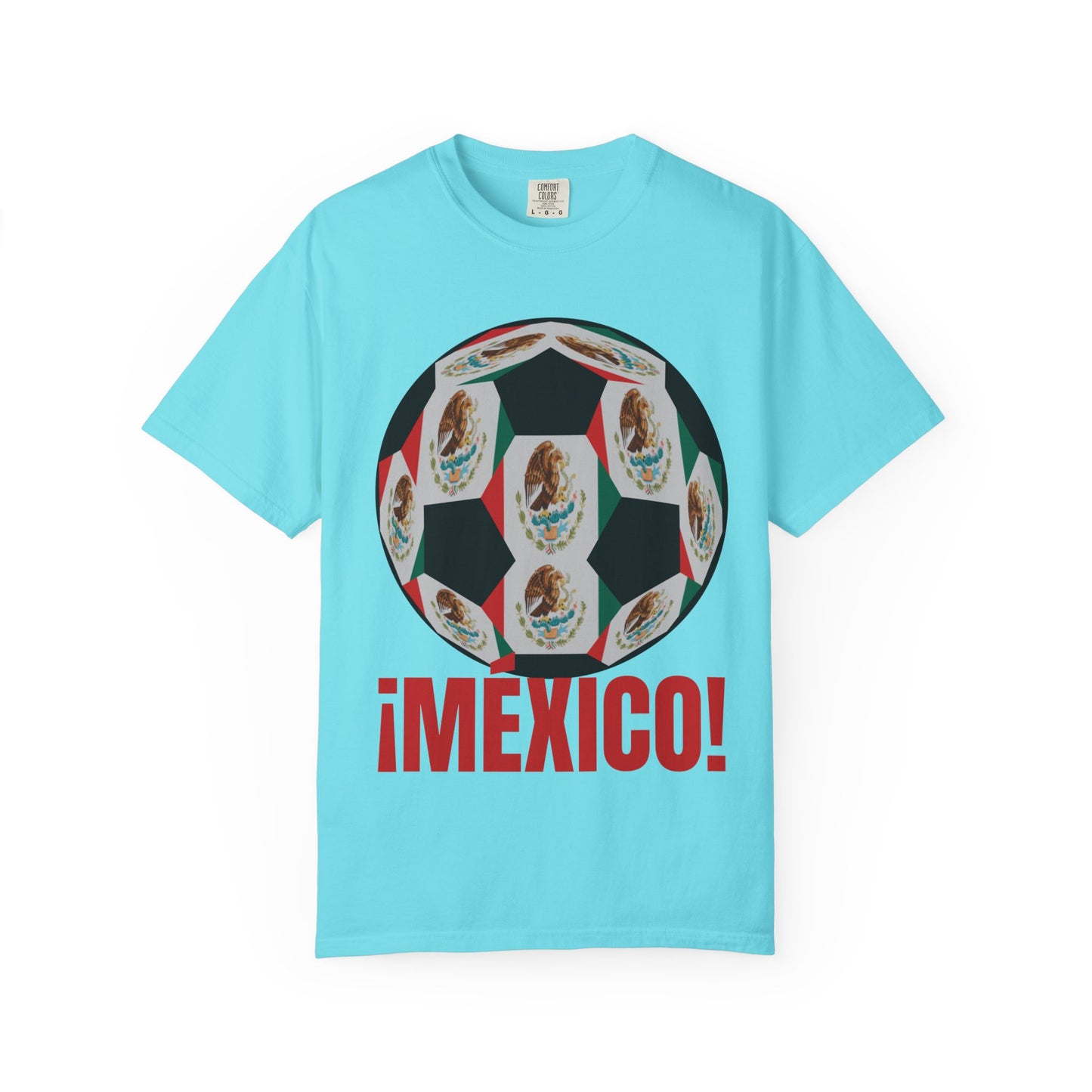 ¡MEXICO!  Fan Specialty Soccer Ball Design T Shirt