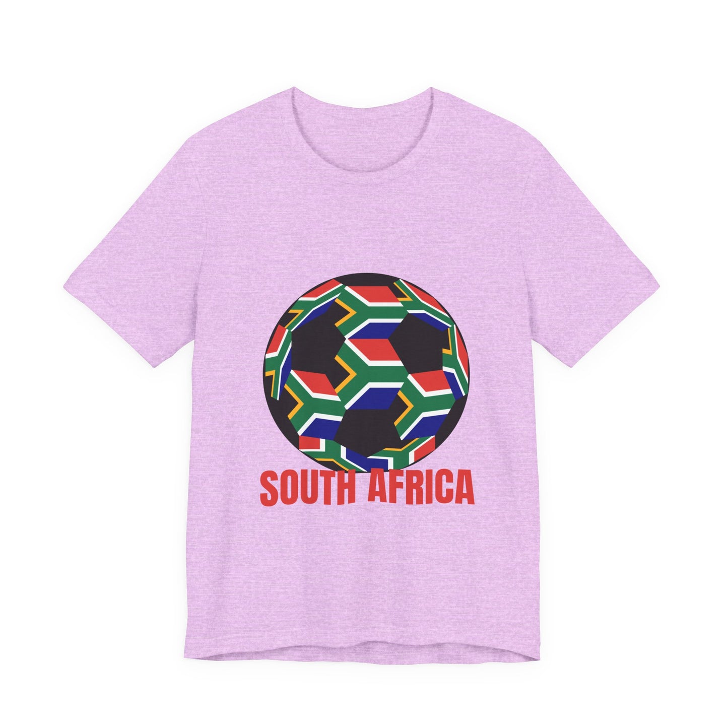South Africa Fan Specialty Soccer Ball Design T Shirt
