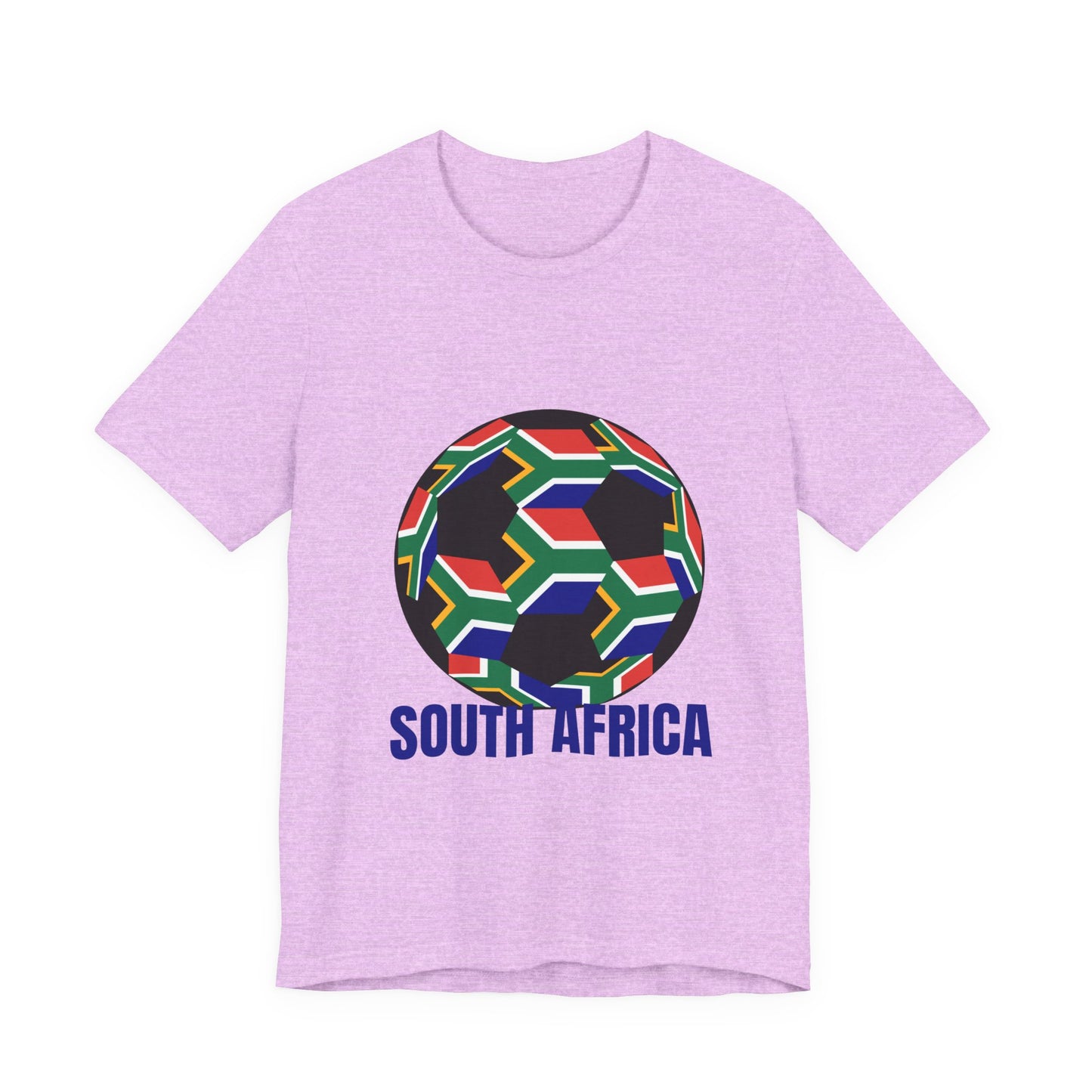 South Africa Fan Specialty Soccer Ball Design T Shirt