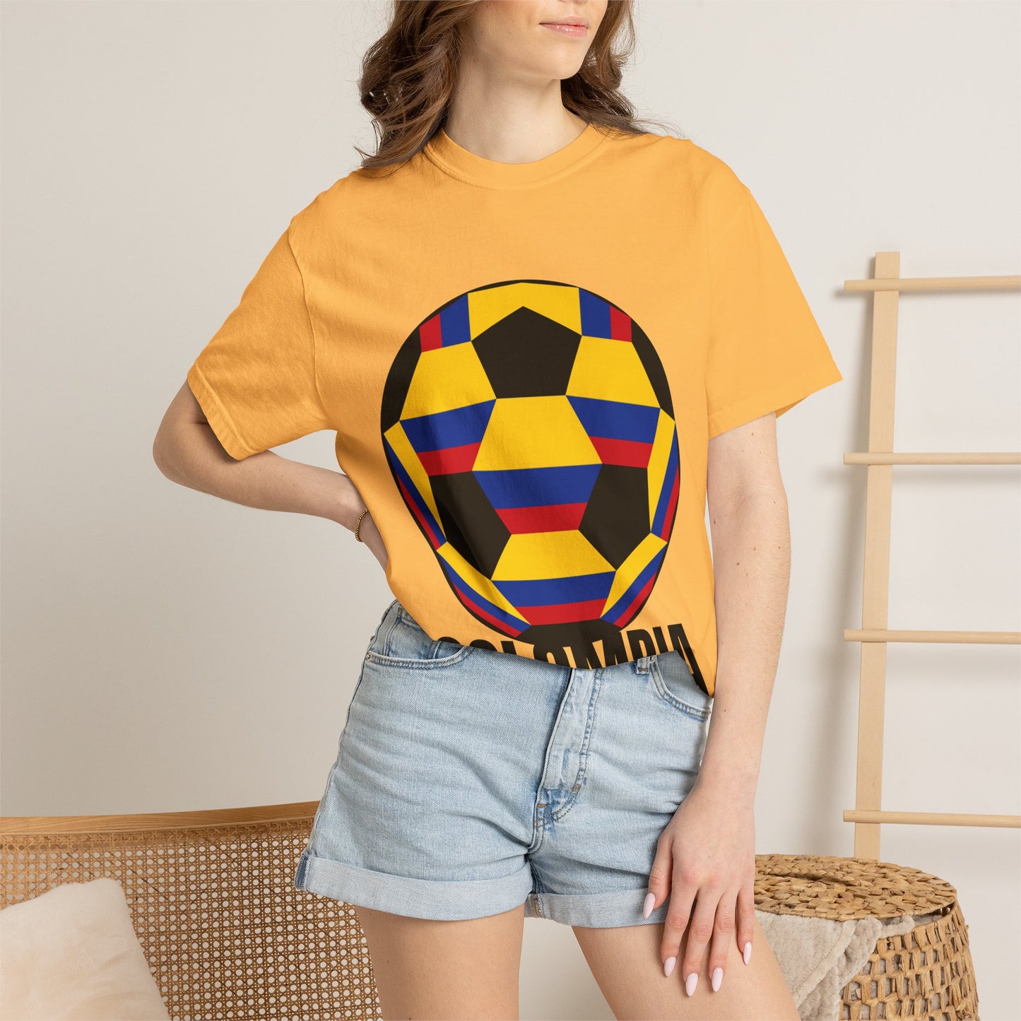 Columbia Fan Specialty Soccer Ball Design T Shirt