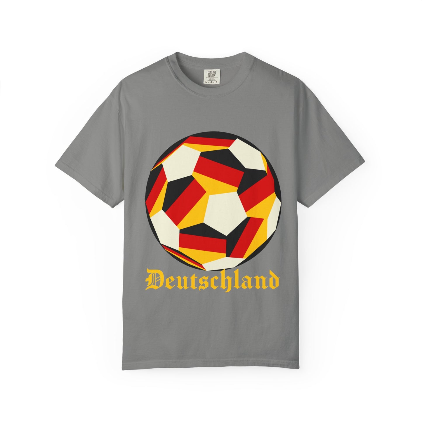 Deutschland Fan Specialty Soccer Ball Design T Shirt