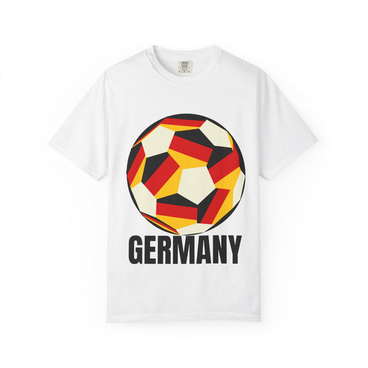 Germany Fan Specialty Soccer Ball Design T Shirt