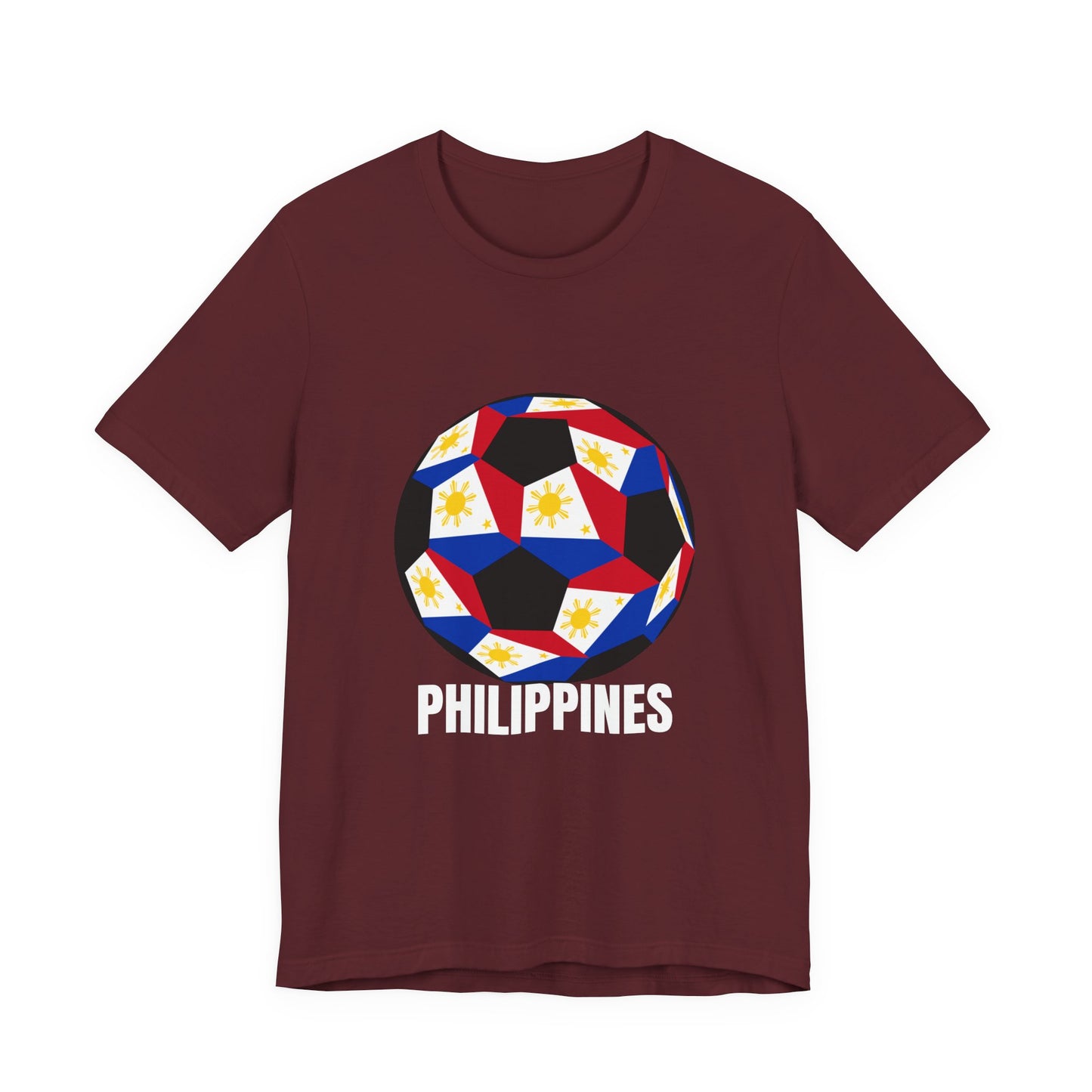 Philippines Fan Specialty Soccer Ball Design T Shirt