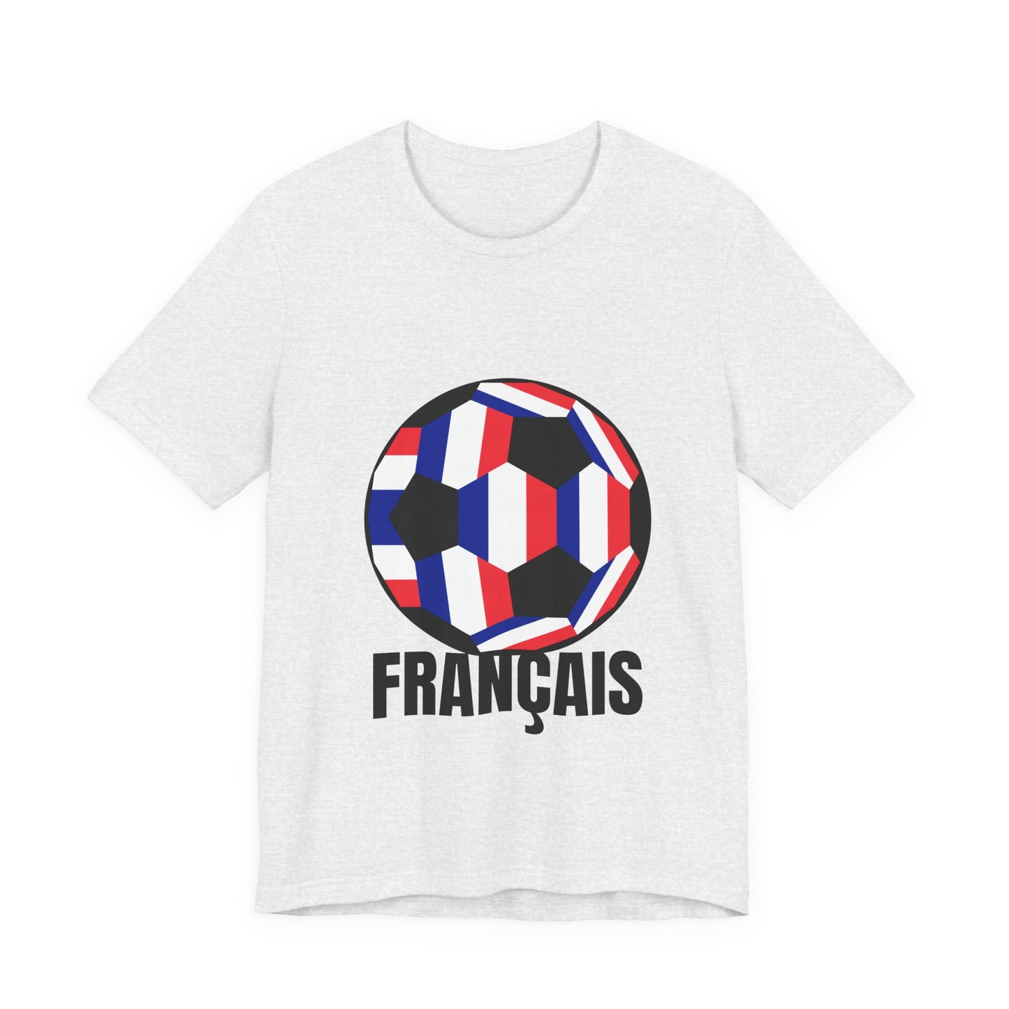 Francais Fan Specialty Soccer Ball Design T Shirt