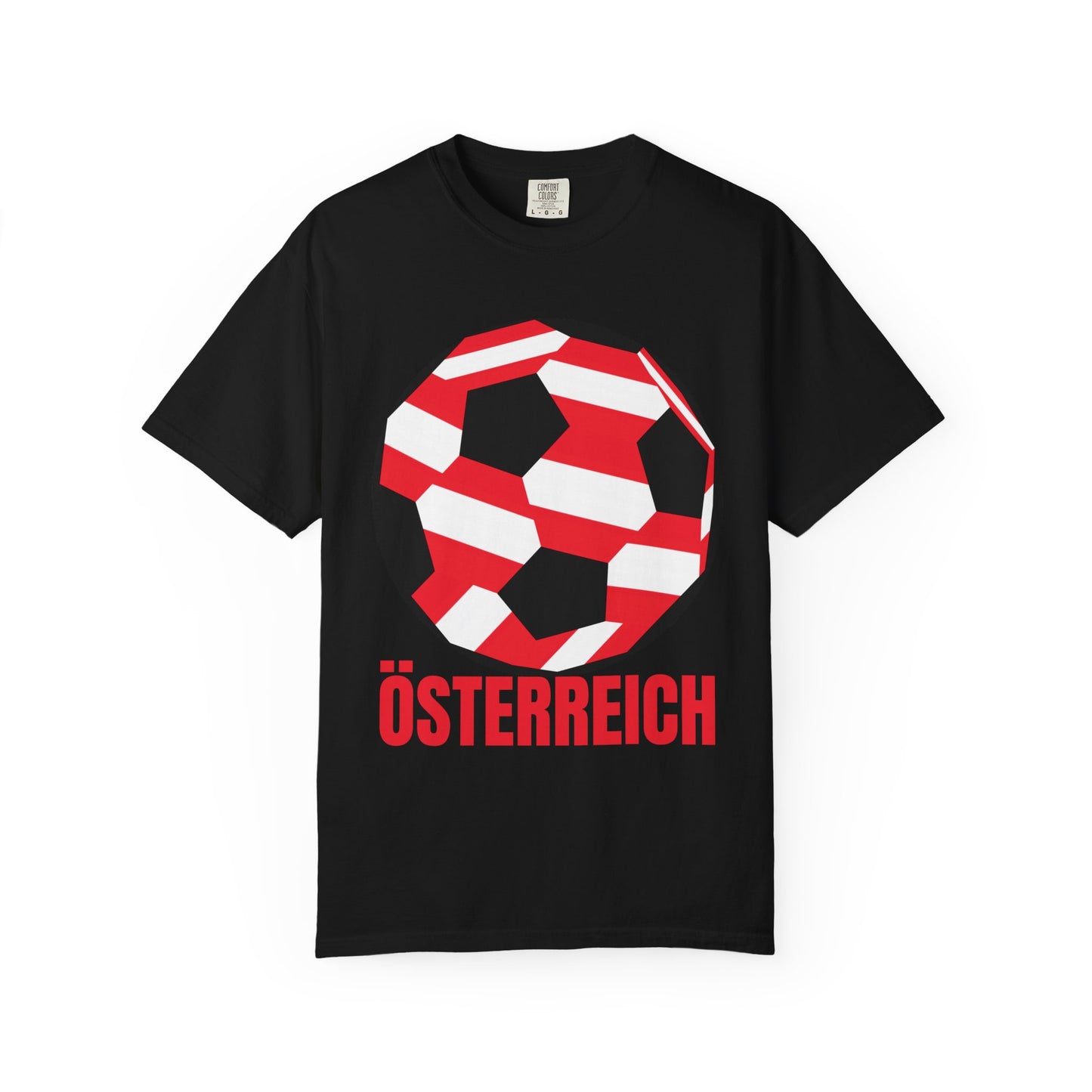 Austria Fußball T-Shirt – Österreich Soccer Ball Graphic Tee