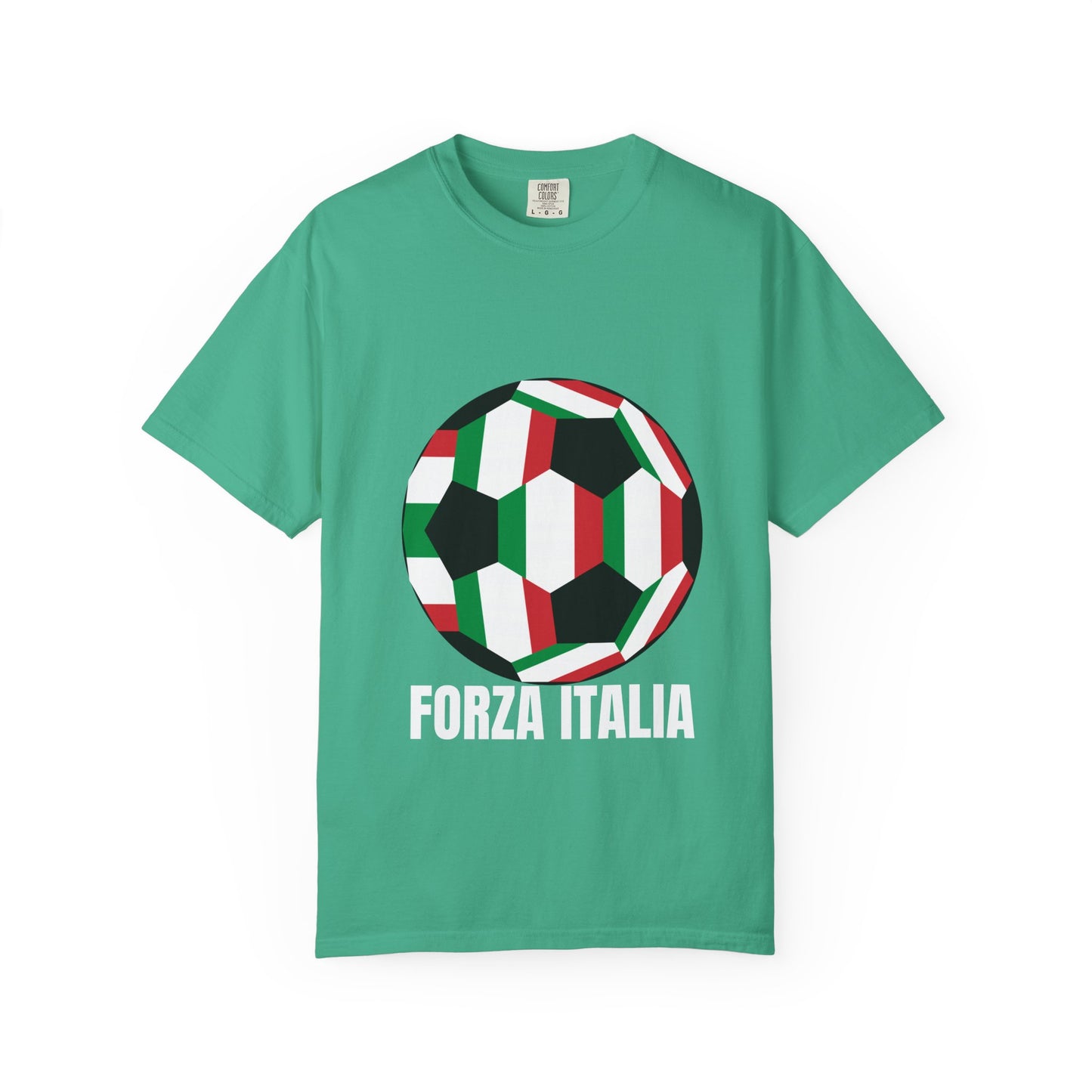 Forza Italia Fan Specialty Soccer Ball Design T Shirt