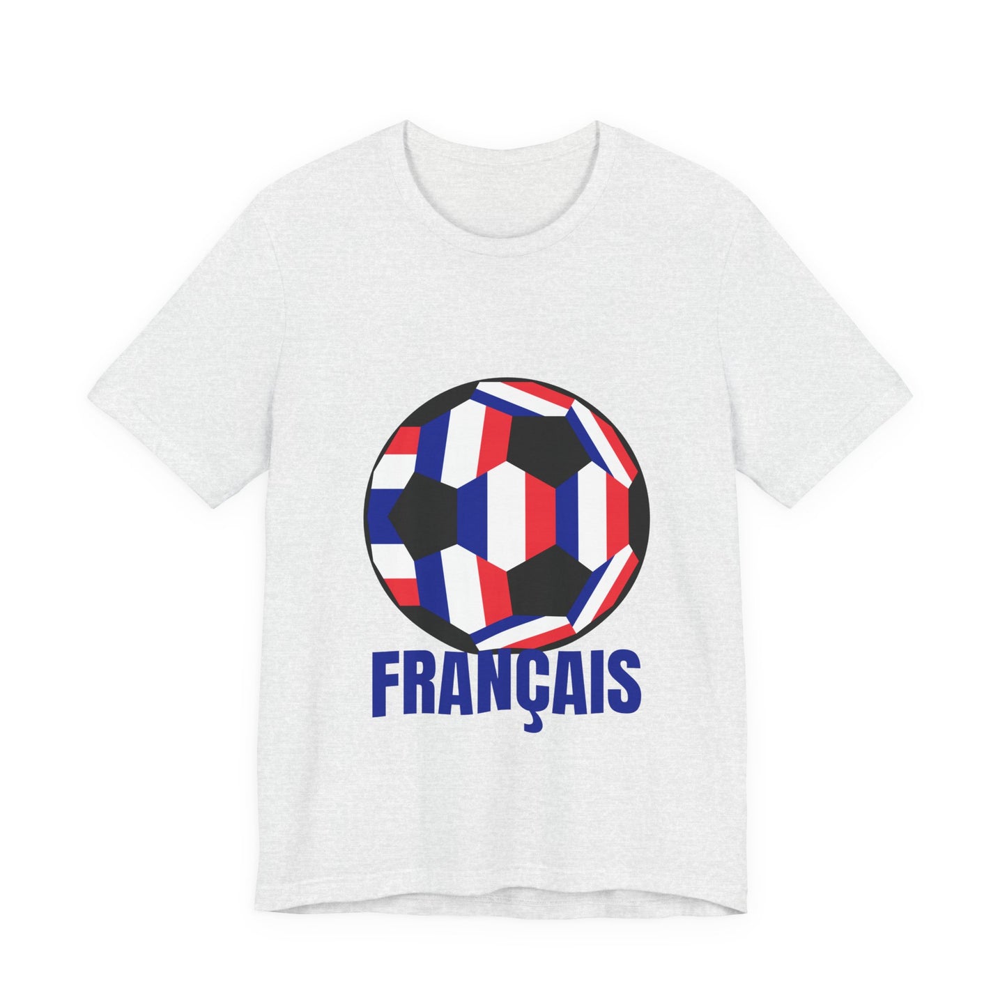 Francais Fan Specialty Soccer Ball Design T Shirt