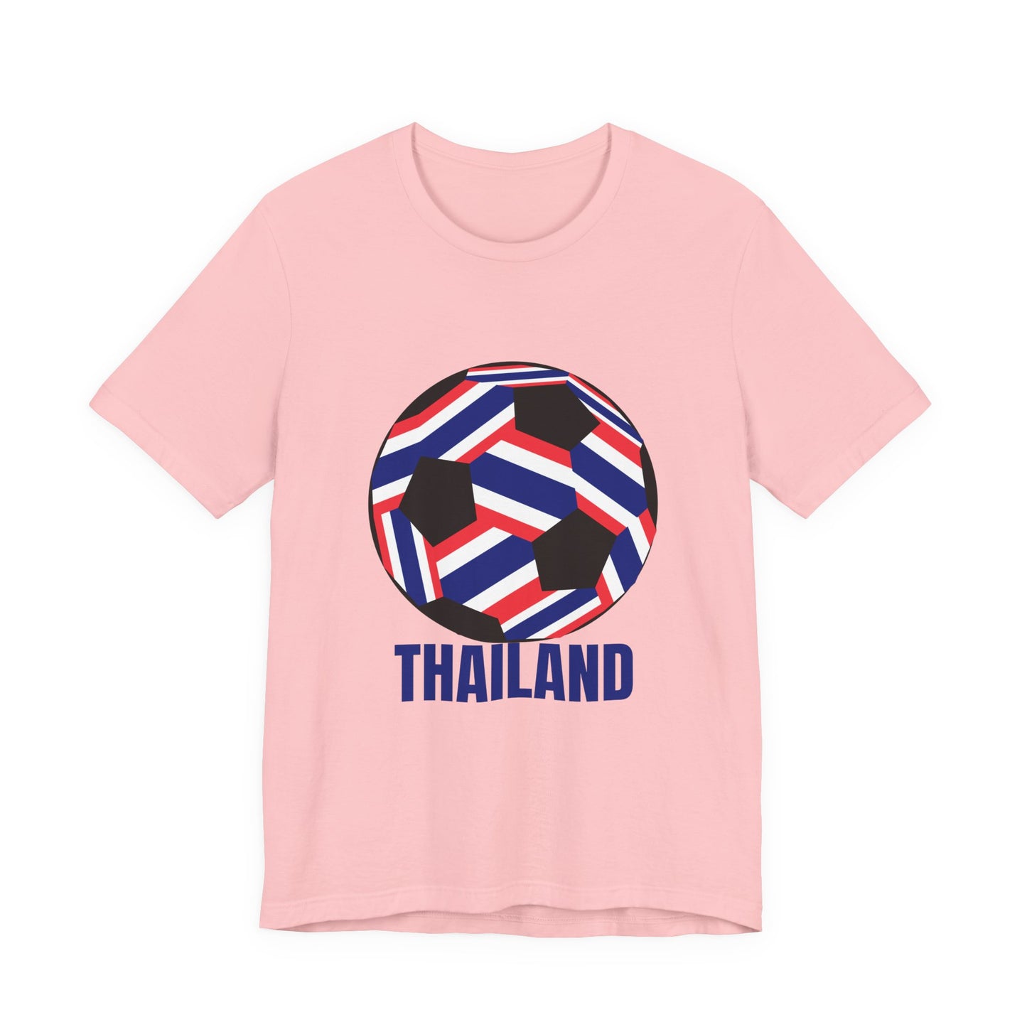 Thailand Fan Specialty Soccer Ball Design T Shirt