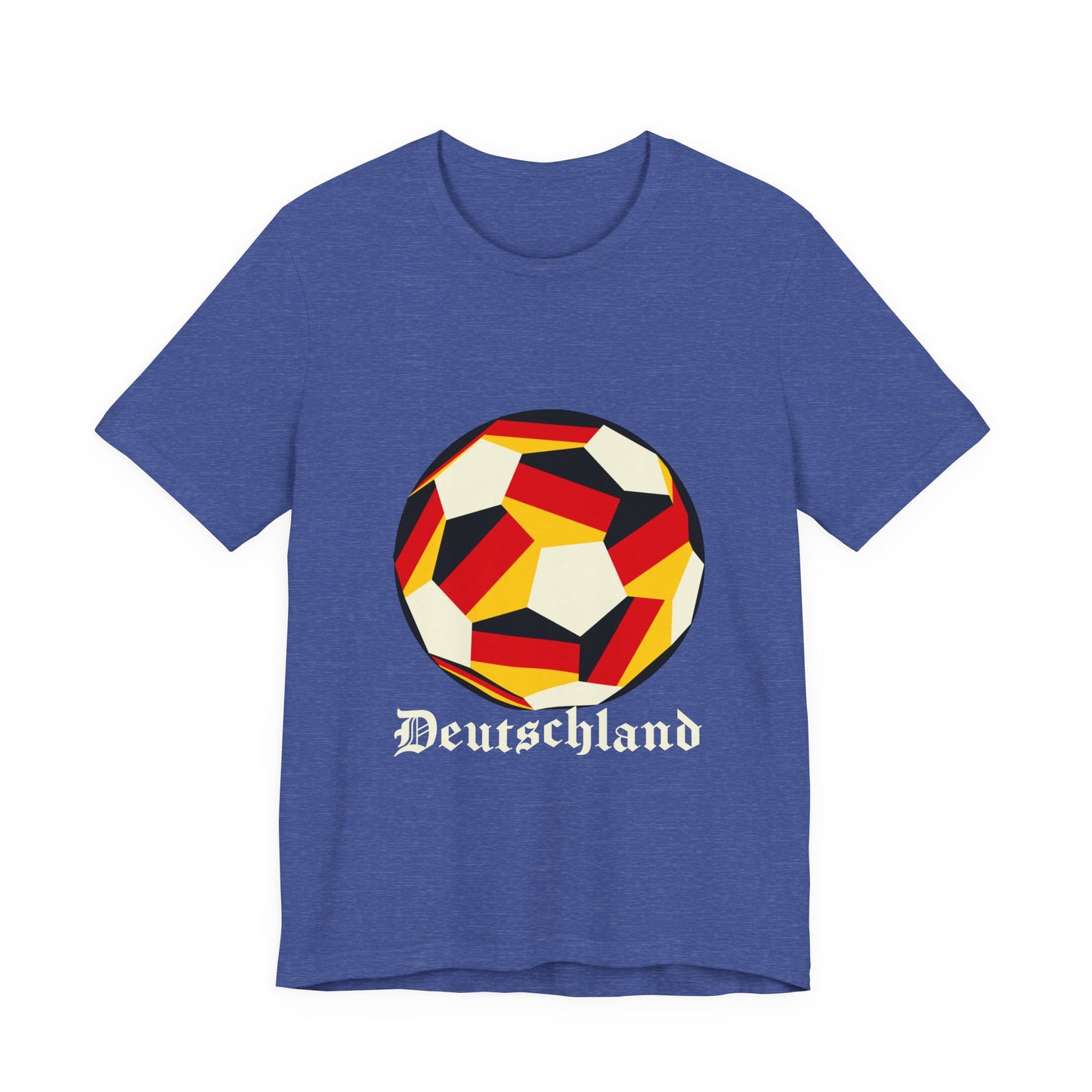 Deutschland Fan Specialty Soccer Ball Design T Shirt