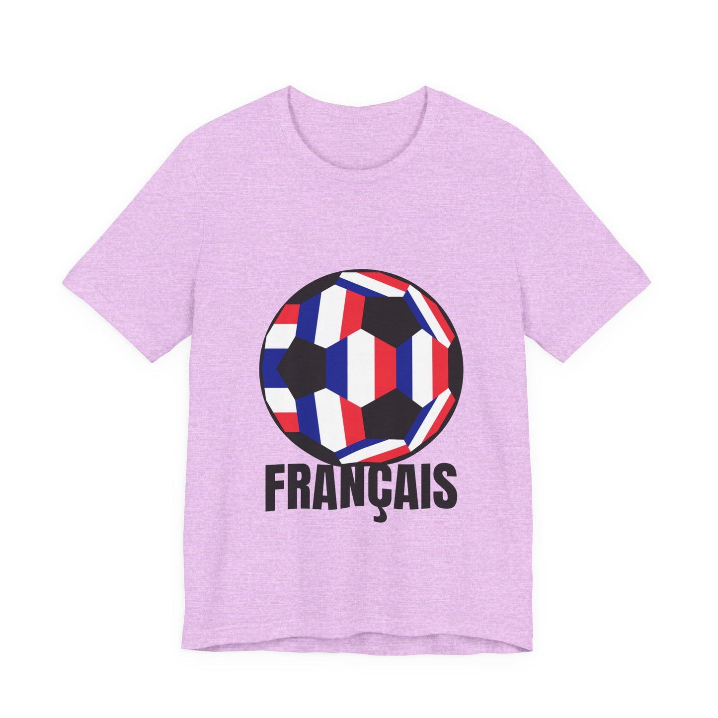 Francais Fan Specialty Soccer Ball Design T Shirt