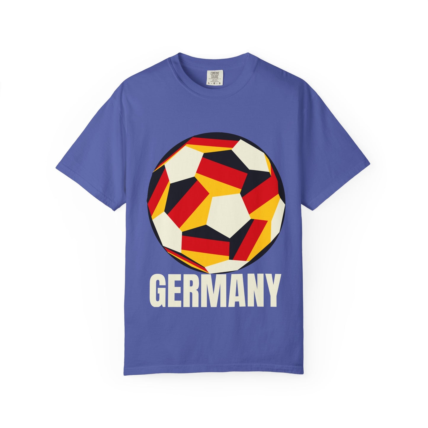 Germany Fan Specialty Soccer Ball Design T Shirt