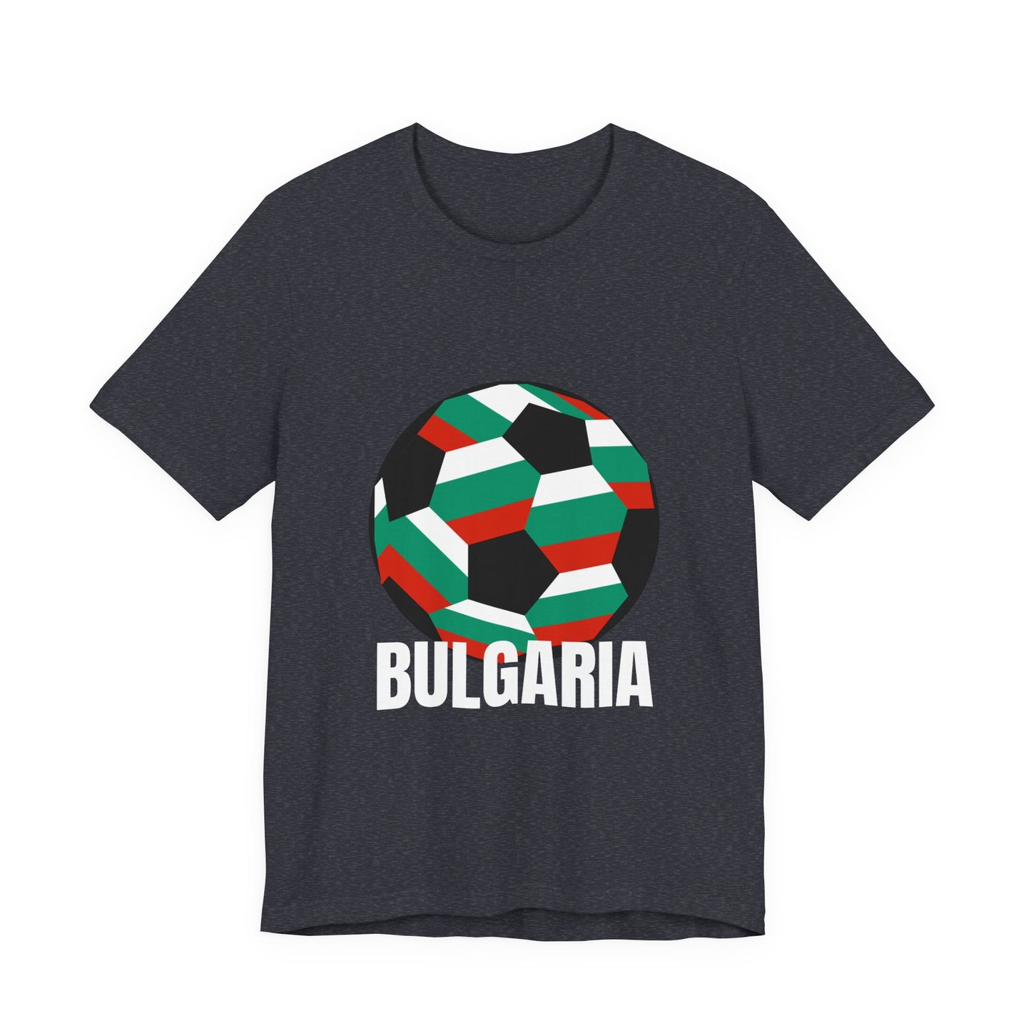 Bulgaria Fan Specialty Soccer Ball Design T Shirt