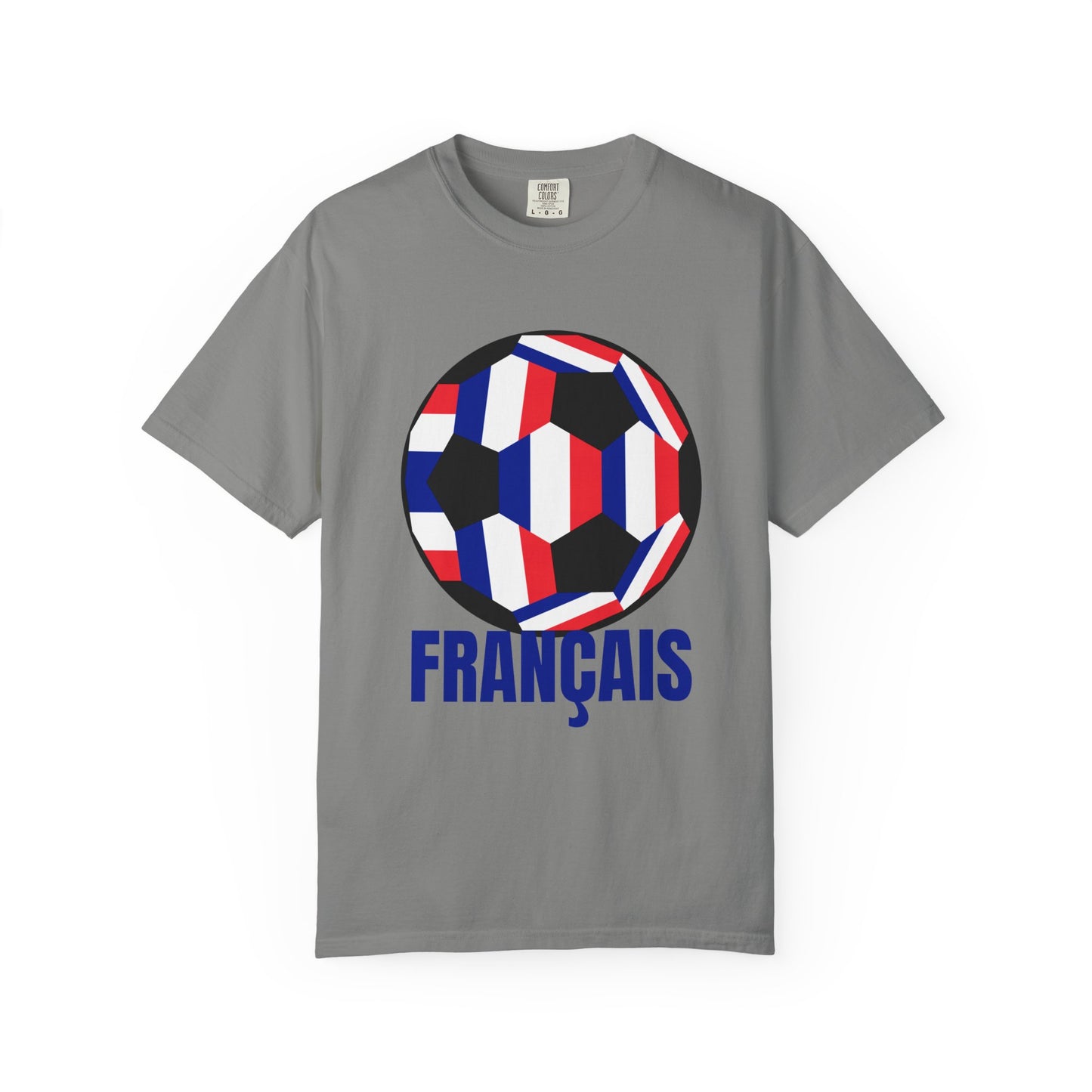 FRANÇAIS Fan Specialty Soccer Ball Design T Shirt