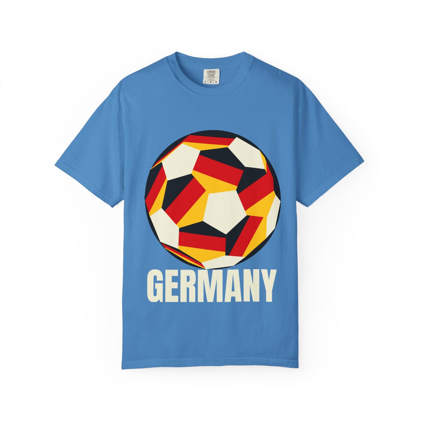 Germany Fan Specialty Soccer Ball Design T Shirt