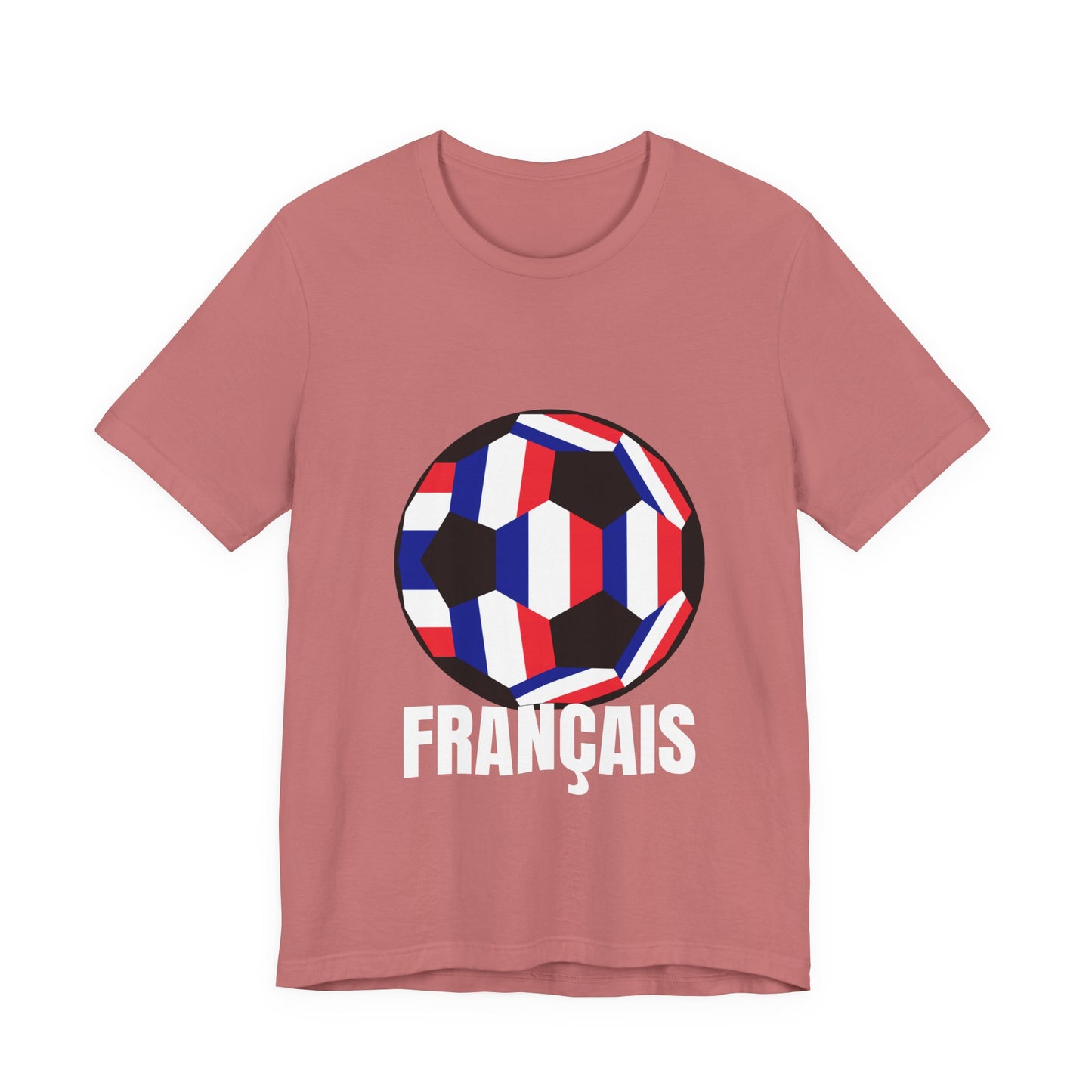 Francais Fan Specialty Soccer Ball Design T Shirt