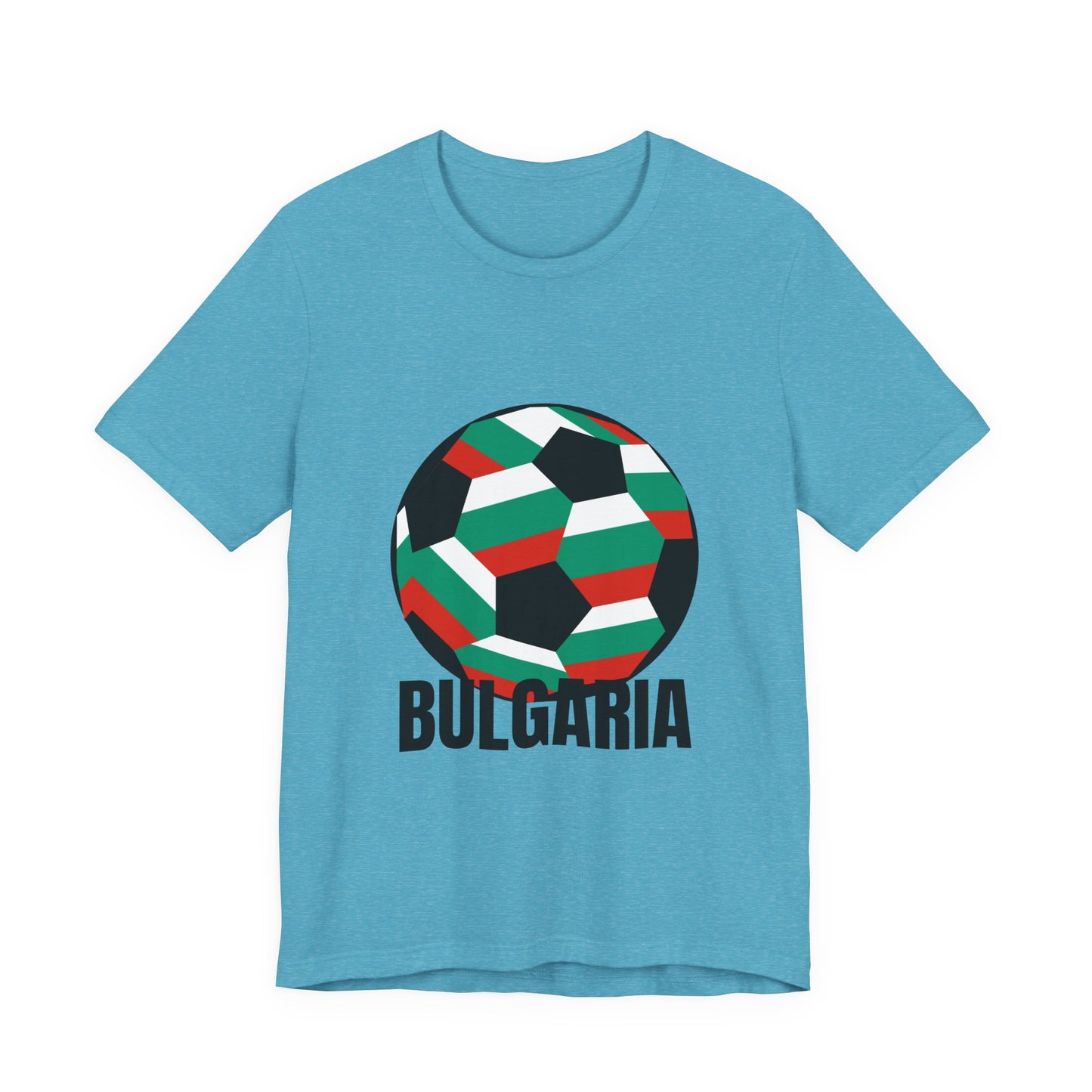Bulgaria Fan Specialty Soccer Ball Design T Shirt