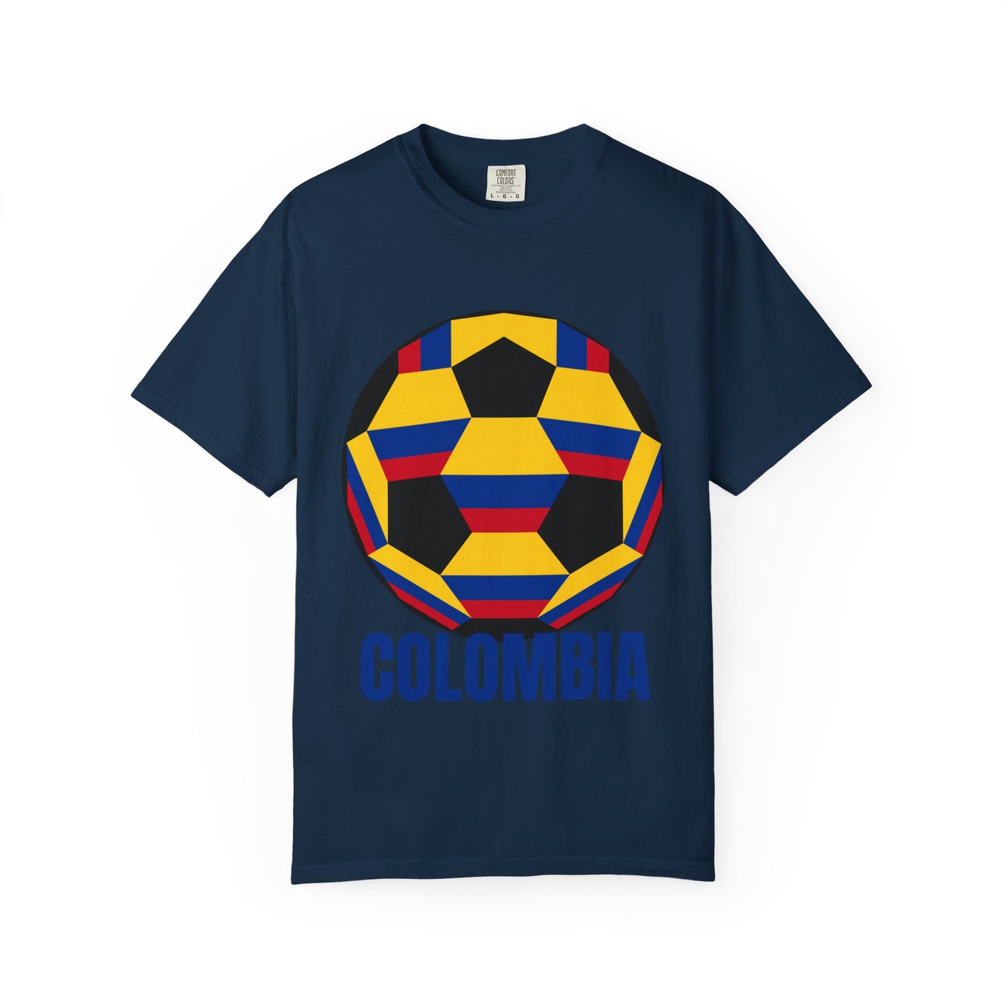Columbia Fan Specialty Soccer Ball Design T Shirt