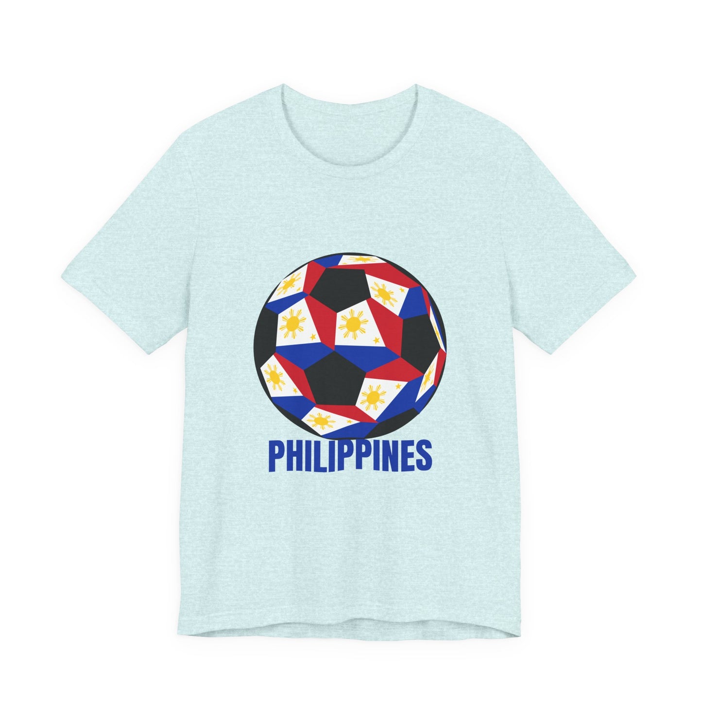 Philippines Fan Specialty Soccer Ball Design T Shirt