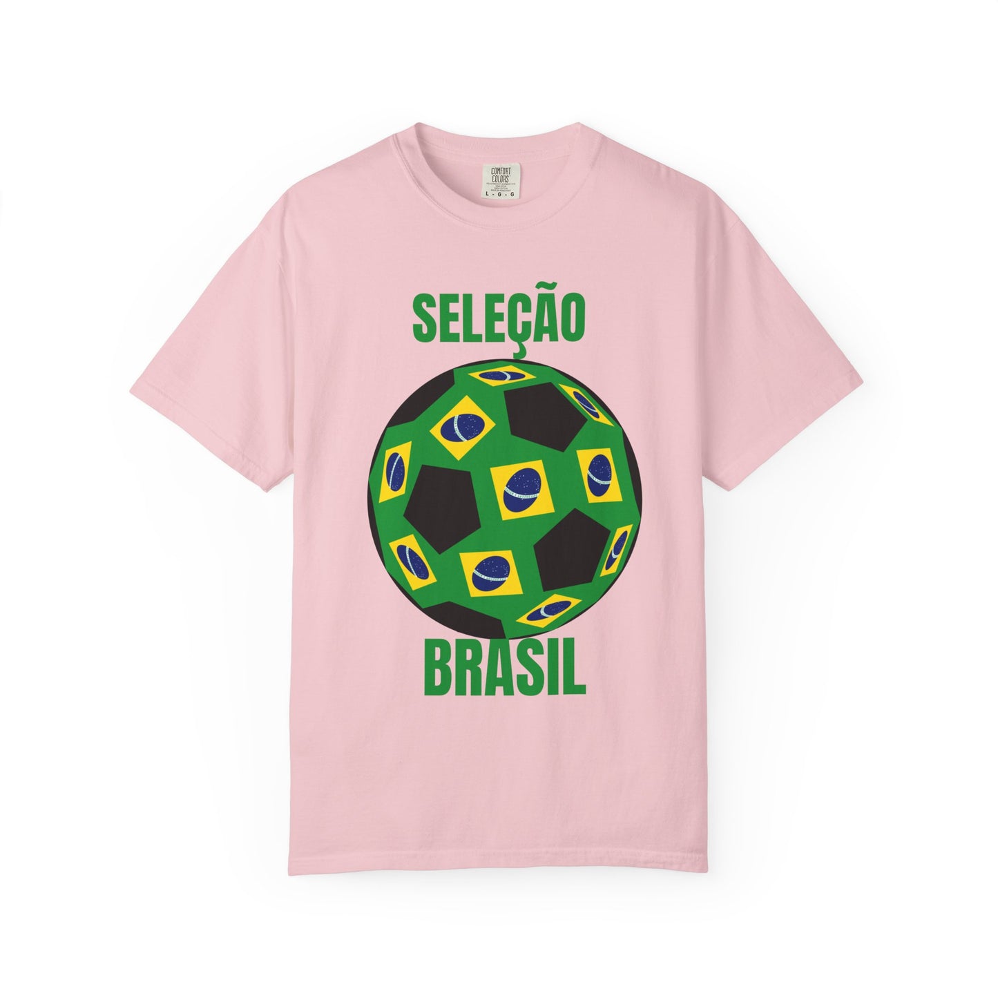 SELEÇÃO BRASIL  Fan Specialty Soccer Ball Design T Shirt