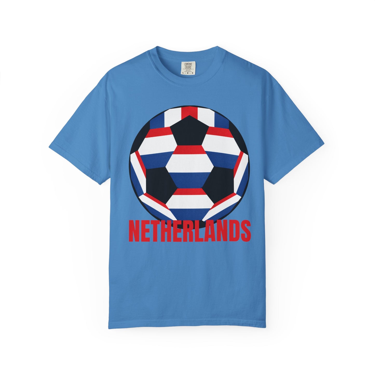 Netherlands Fan Specialty Soccer Ball Design T Shirt