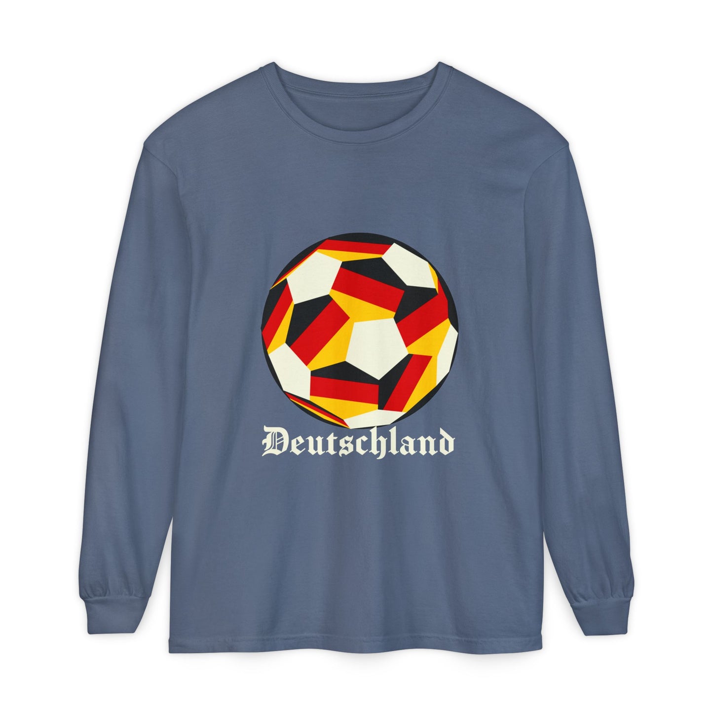 Germany Fan Specialty Soccer Ball Design Long Sleeve