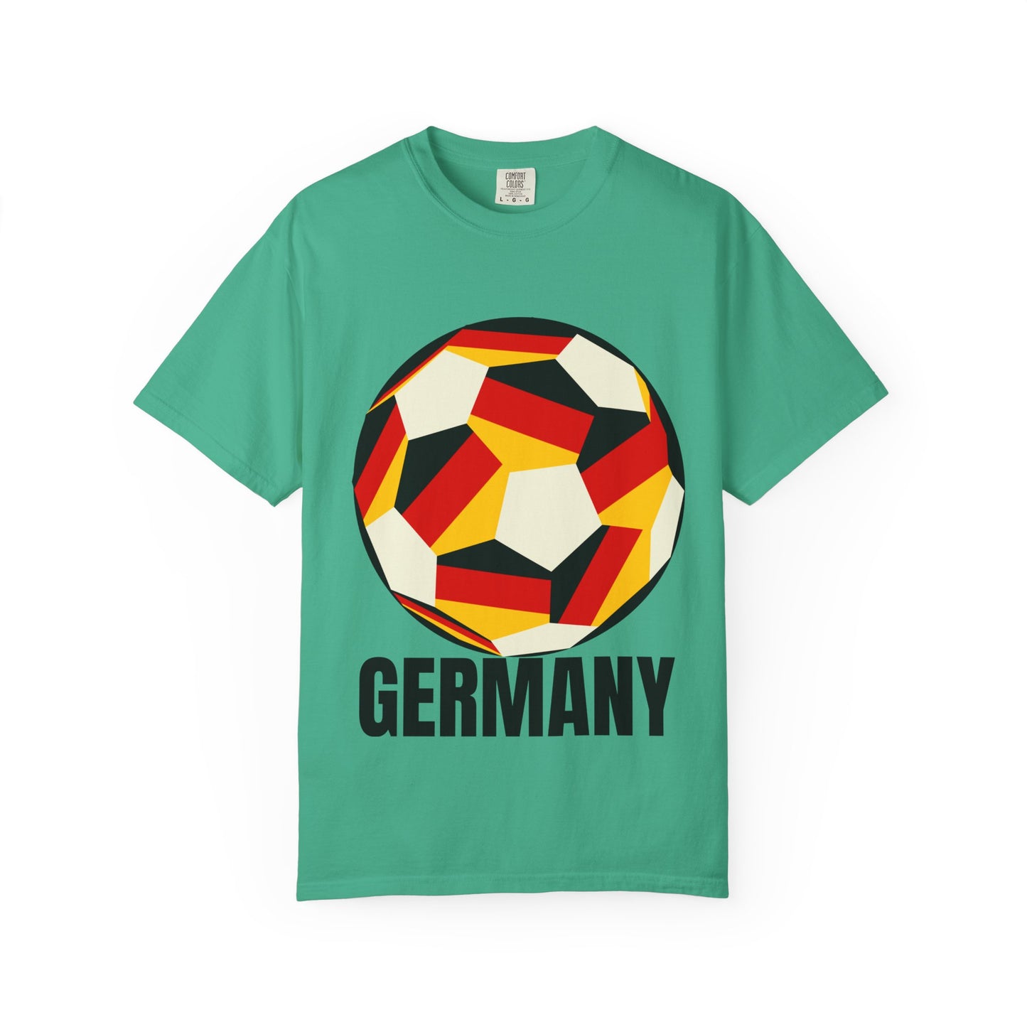 Germany Fan Specialty Soccer Ball Design T Shirt