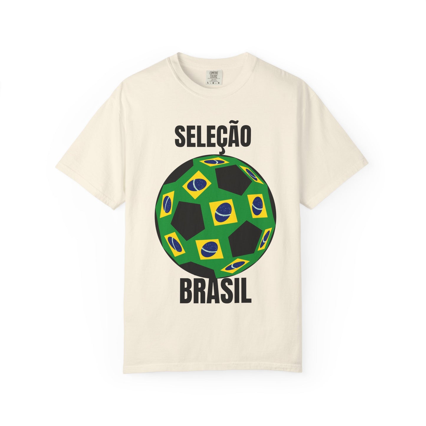 SELEÇÃO Brasil Fan Specialty Soccer Ball Design T Shirt