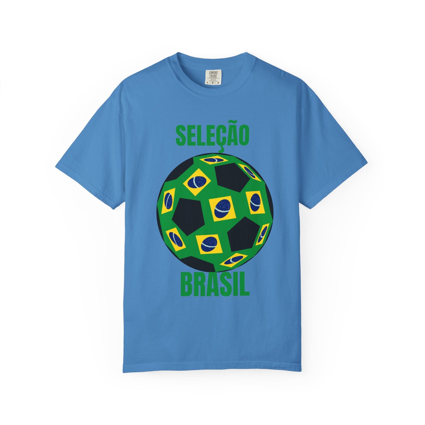 SELEÇÃO BRASIL  Fan Specialty Soccer Ball Design T Shirt