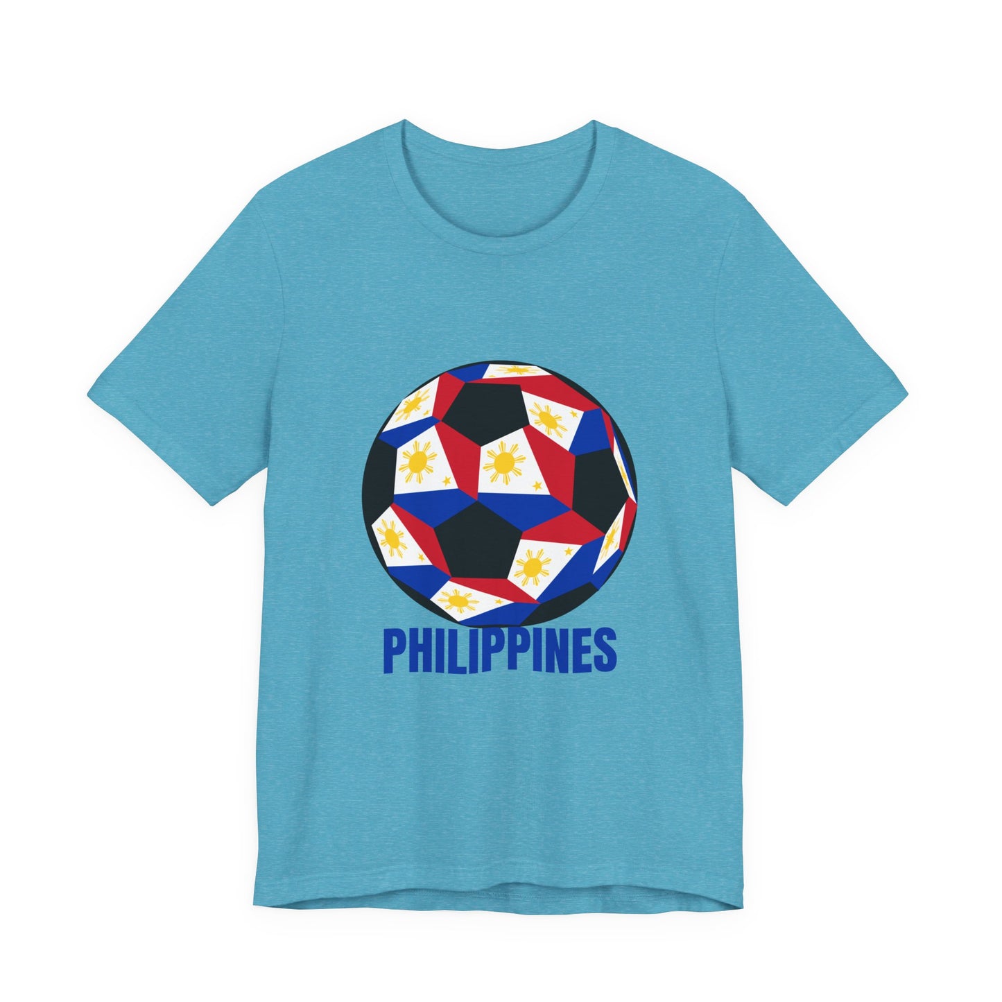 Philippines Fan Specialty Soccer Ball Design T Shirt