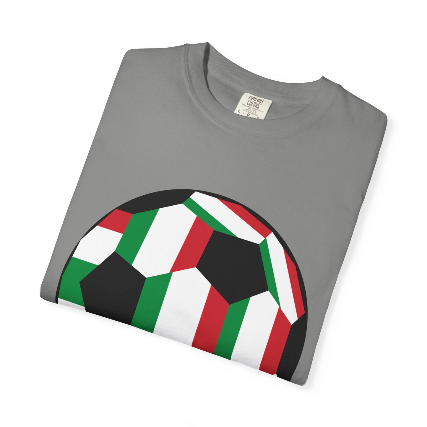 Italia Fan Specialty Soccer Ball Design T Shirt