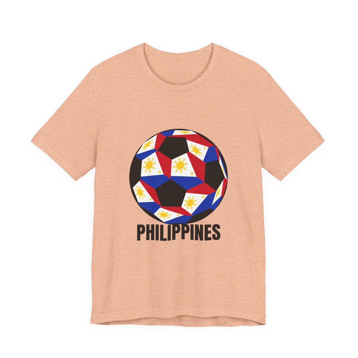Philippines Fan Specialty Soccer Ball Design T Shirt
