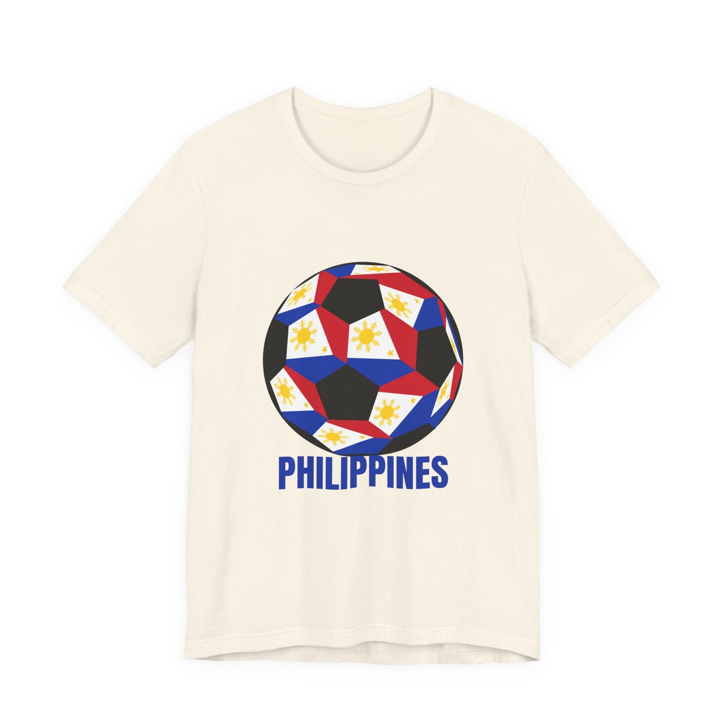 Philippines Fan Specialty Soccer Ball Design T Shirt