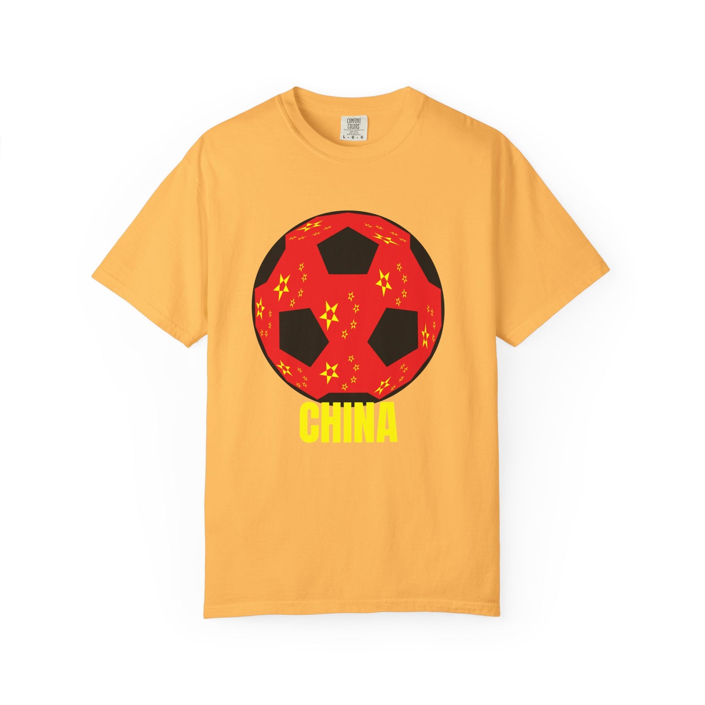 China Fan Specialty Soccer Ball Design T Shirt