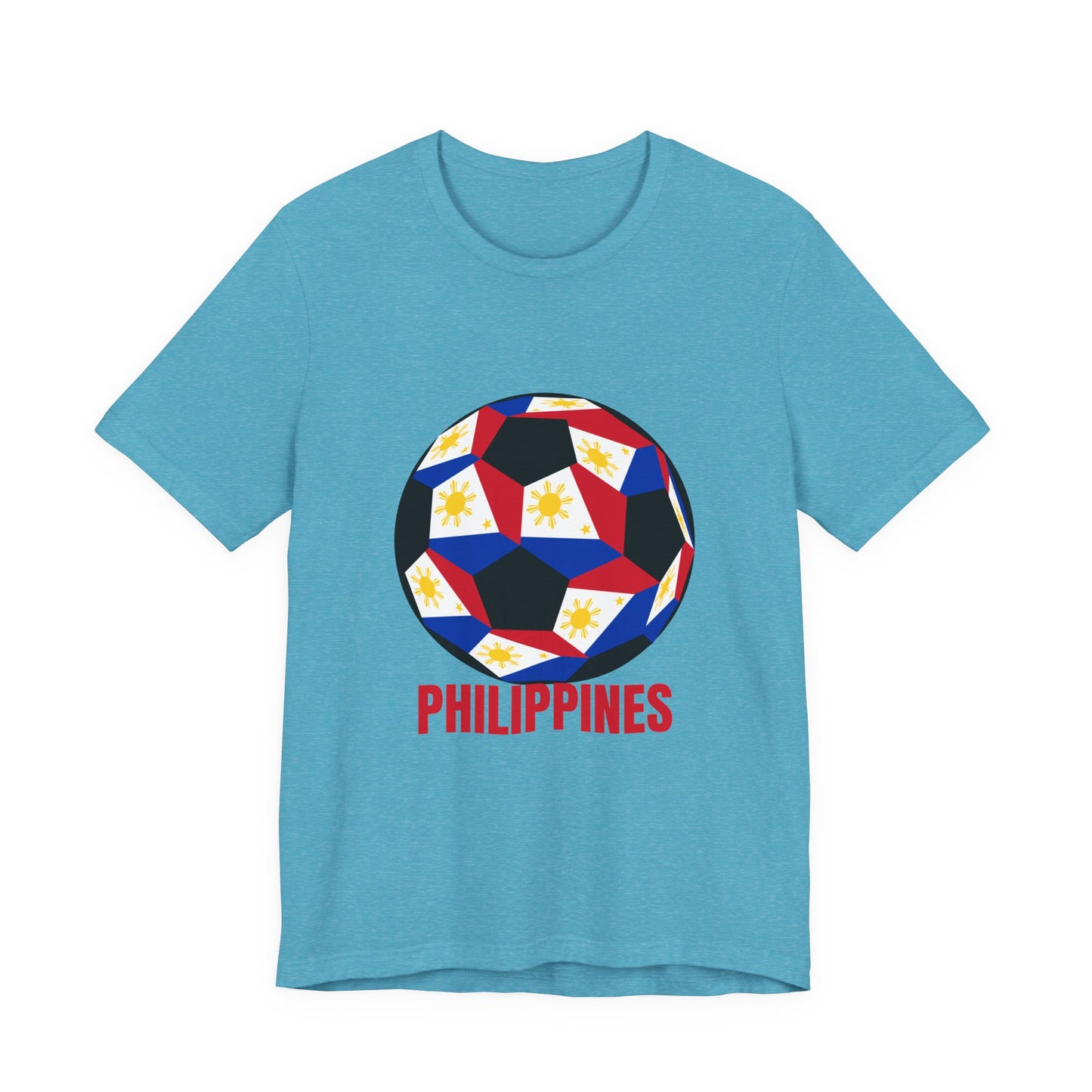 Philippines Fan Specialty Soccer Ball Design T Shirt